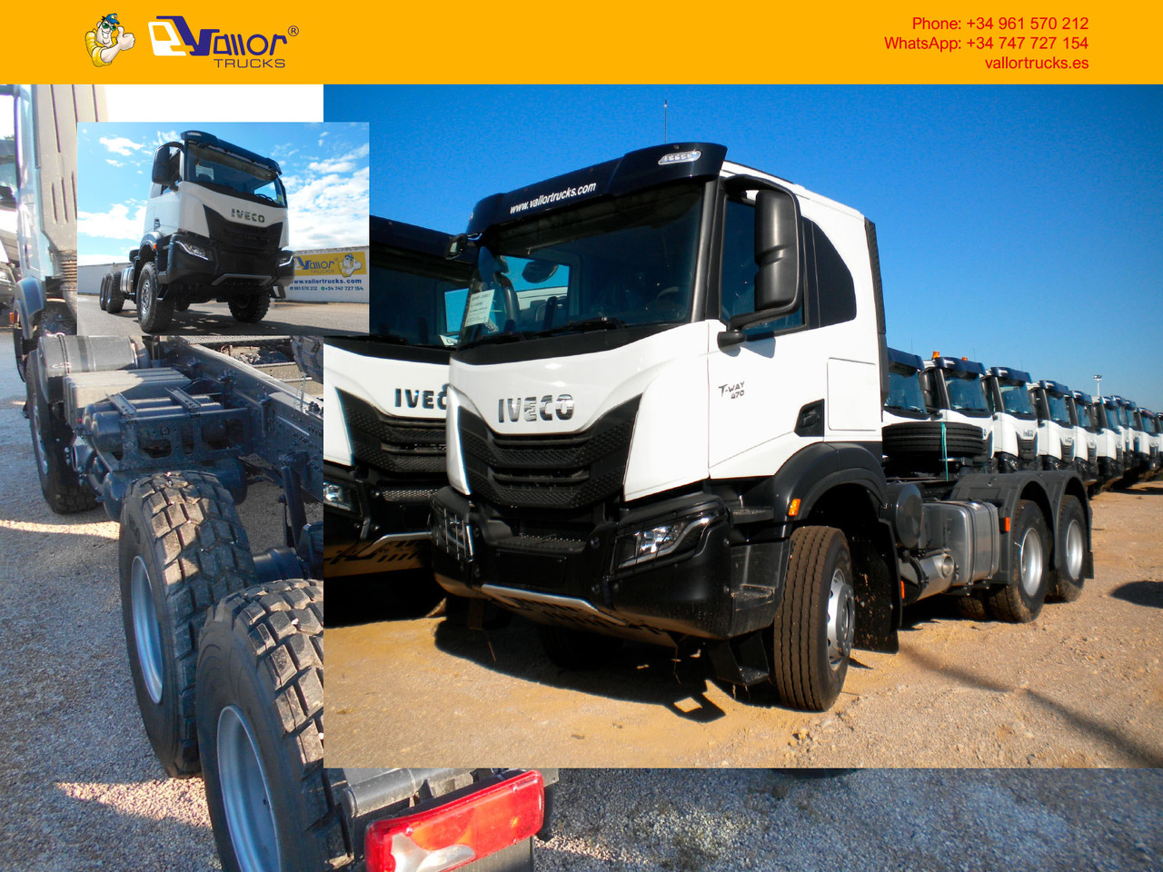 IVECO TWAY 6x4 - TRUCK FOR EXPORT - Dragbil: bild 1 IVECO TWAY 6x4 - TRUCK FOR EXPORT - Dragbil: bild 1