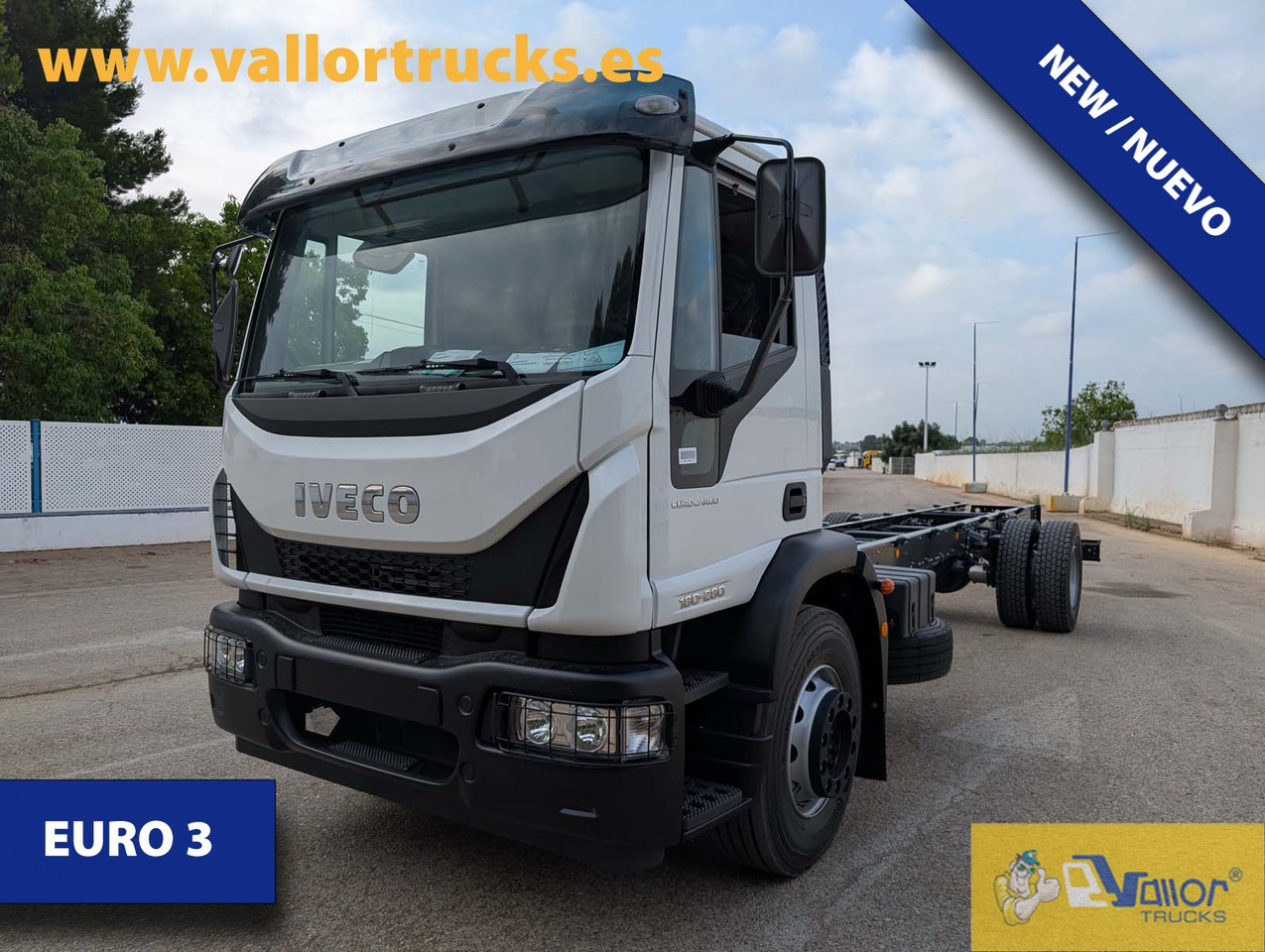 IVECO ML180E28 - ONLY FOR EXPORT - - Chassi lastbil: bild 1 IVECO ML180E28 - ONLY FOR EXPORT - - Chassi lastbil: bild 1