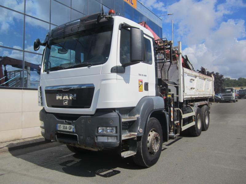 MAN TGS 33.400 - Tippbil lastbil: bild 1 MAN TGS 33.400 - Tippbil lastbil: bild 1