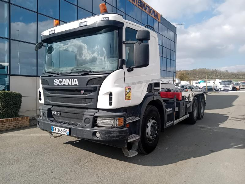 Scania P 410 - Lastväxlare lastbil: bild 1 Scania P 410 - Lastväxlare lastbil: bild 1