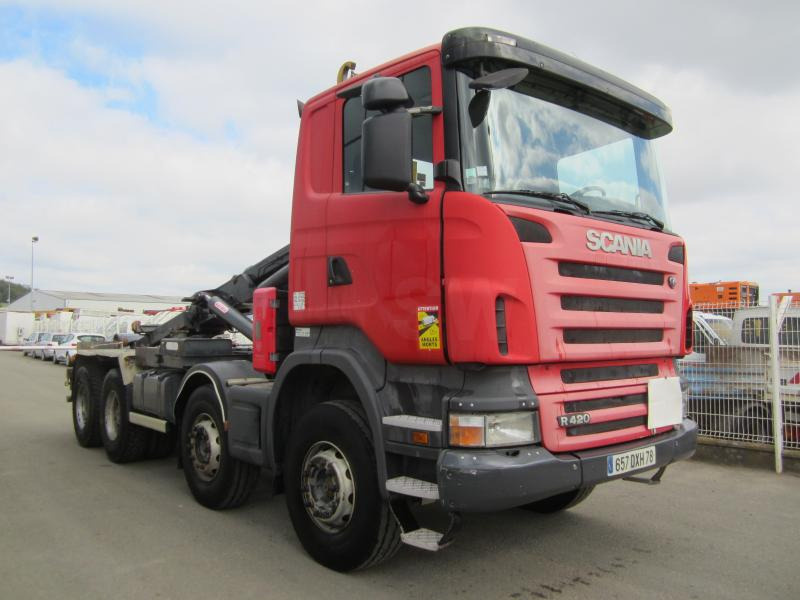 Scania R 420 - Lastväxlare lastbil: bild 1 Scania R 420 - Lastväxlare lastbil: bild 1