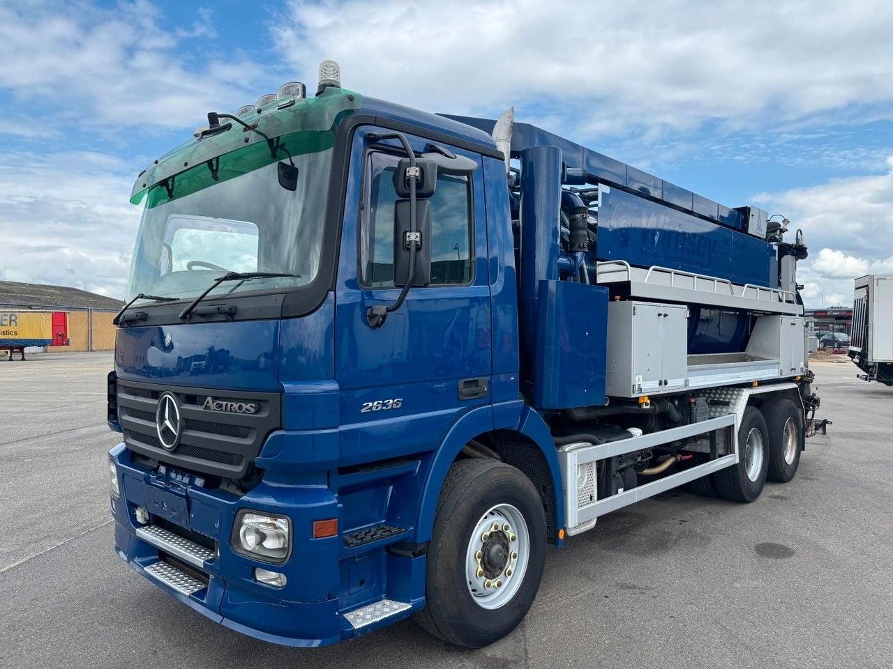 Mercedes-Benz Actros 2636 6x4 RHD Hvidtved Larsen Flexline 312 - Sugbil: bild 1 Mercedes-Benz Actros 2636 6x4 RHD Hvidtved Larsen Flexline 312 - Sugbil: bild 1