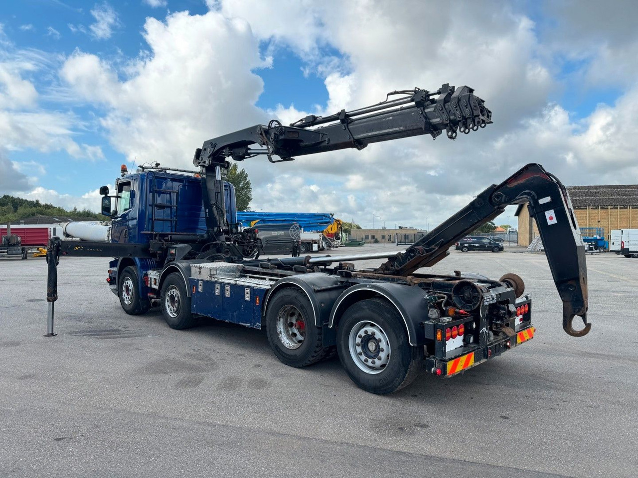 Scania G480 8x2*6 Hakenlift / Hiab 244 EP-5 Hipro - Kranbil: bild 4 Scania G480 8x2*6 Hakenlift / Hiab 244 EP-5 Hipro - Kranbil: bild 4