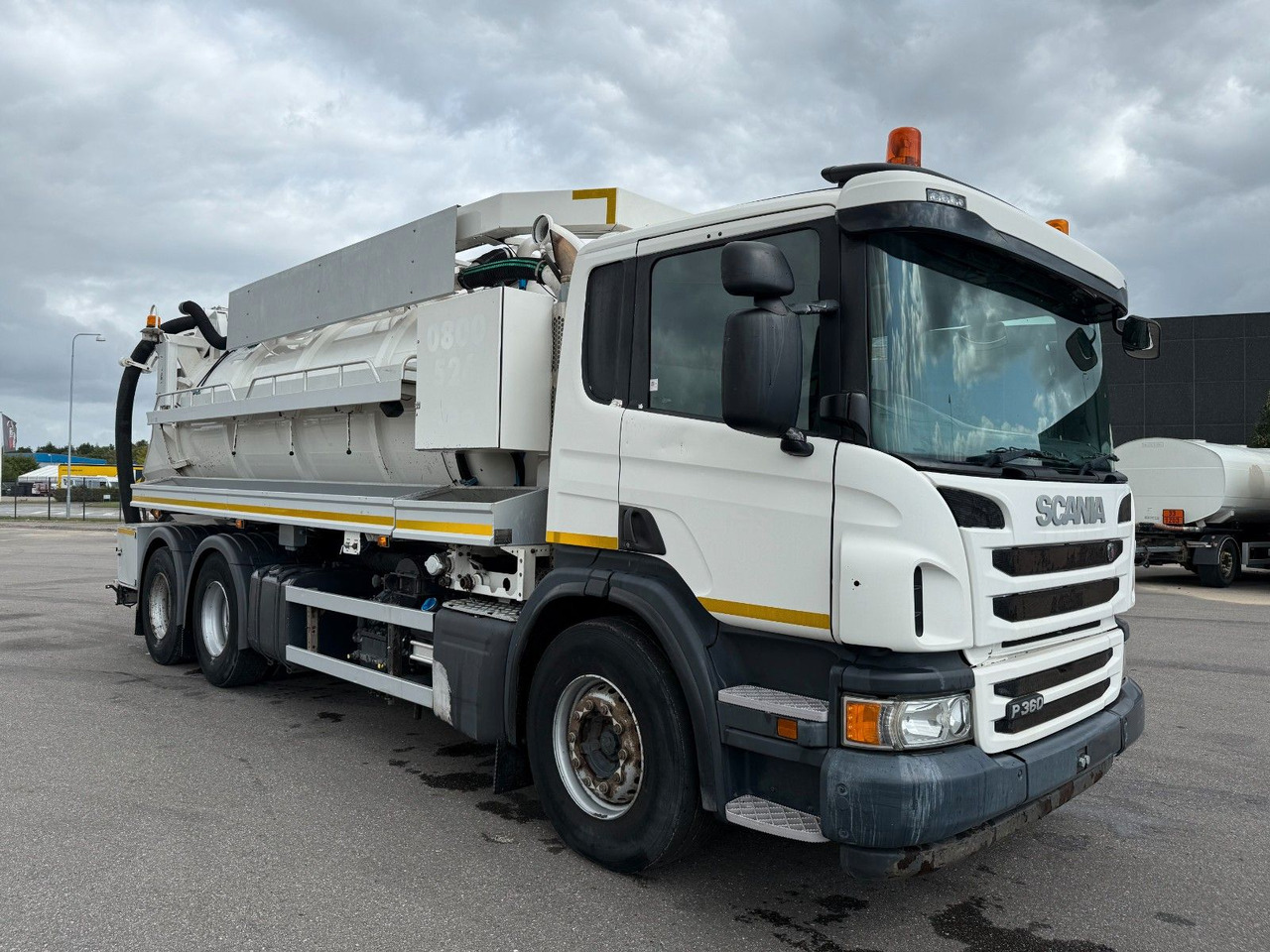 Scania P360 Euro 6 6x4 RHD Hvidtved Larsen FlexLine 312 - Sugbil: bild 1 Scania P360 Euro 6 6x4 RHD Hvidtved Larsen FlexLine 312 - Sugbil: bild 1