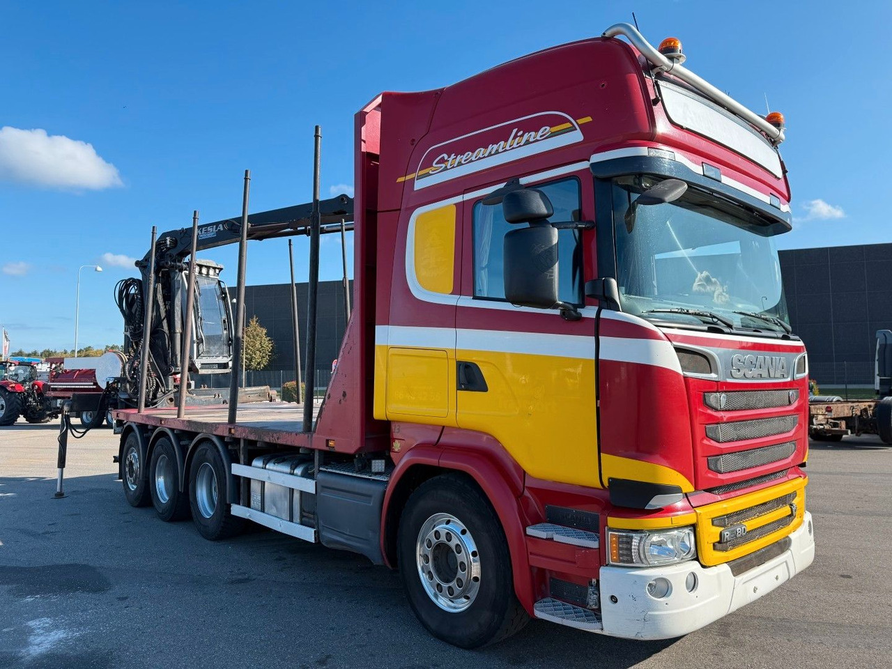 Scania R580 V8 8x4*4 Crane Kesla 21127 / Woodtransport - Kranbil: bild 2 Scania R580 V8 8x4*4 Crane Kesla 21127 / Woodtransport - Kranbil: bild 2