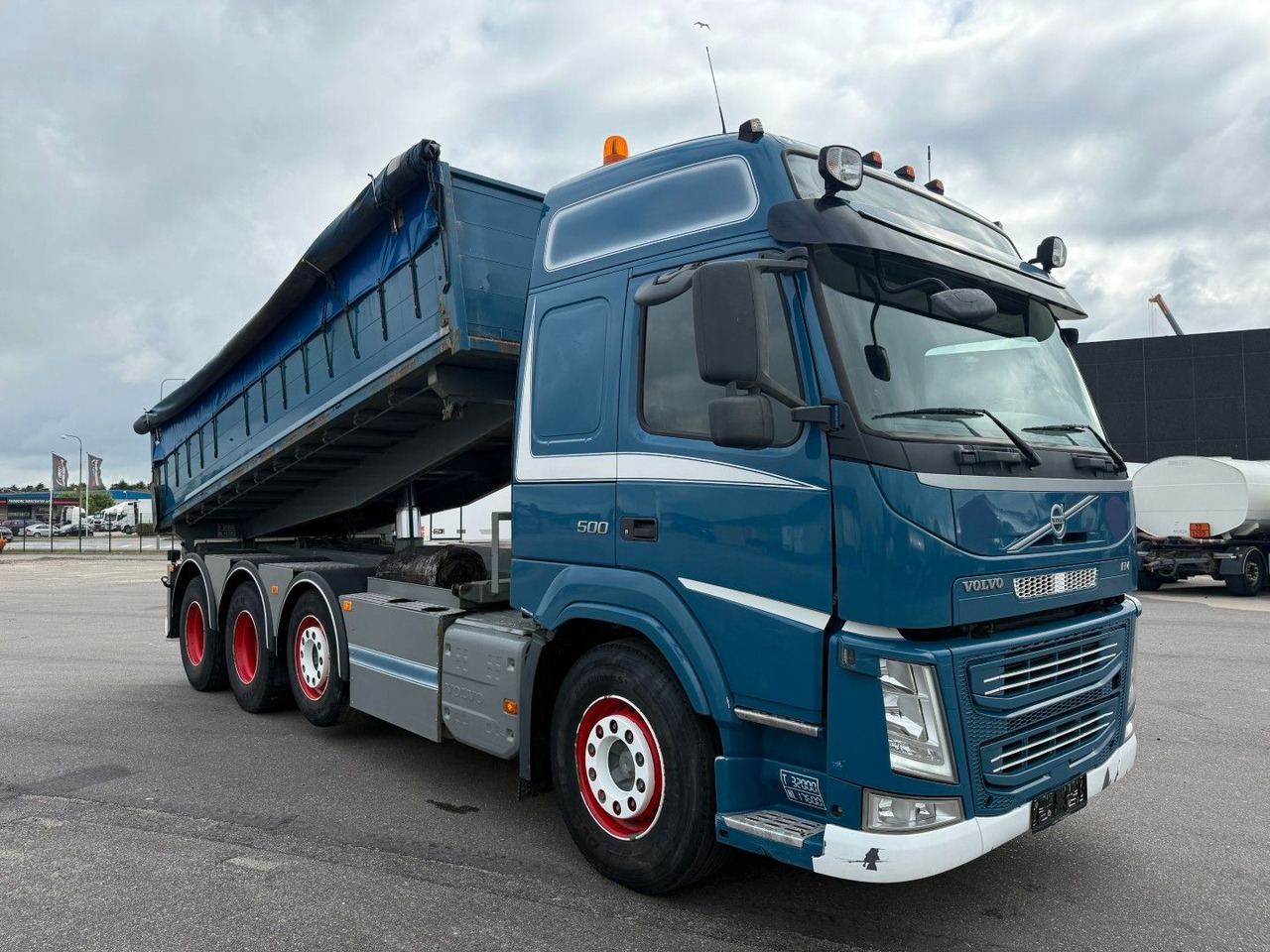 Volvo FM 500 8x4 Pushertridem 3 Way Tipper / Kipper - Tippbil lastbil: bild 2 Volvo FM 500 8x4 Pushertridem 3 Way Tipper / Kipper - Tippbil lastbil: bild 2