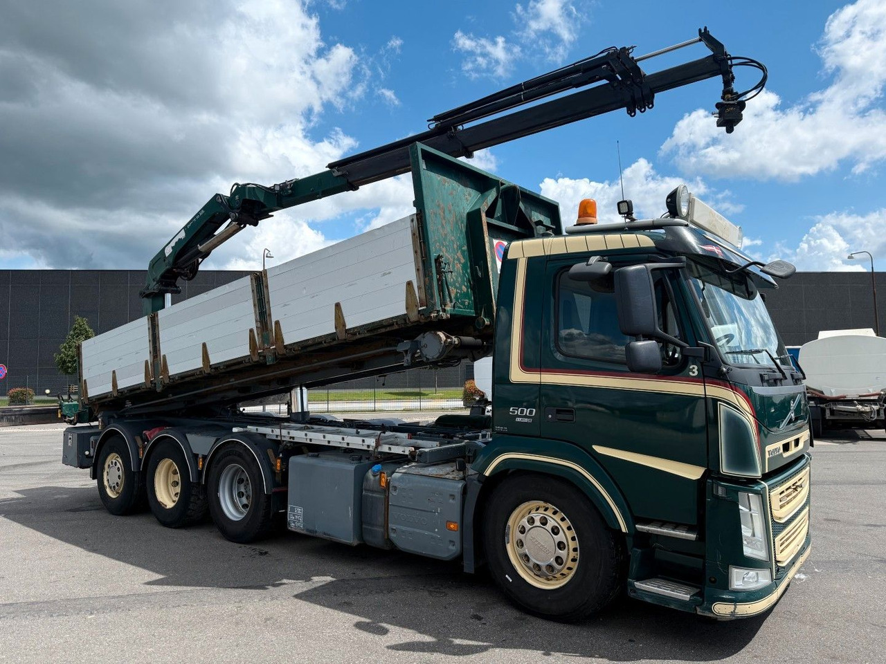 Volvo FM500 8x4*4 Tipper / Crane HMF2620-K5 - Tippbil lastbil, Kranbil: bild 3 Volvo FM500 8x4*4 Tipper / Crane HMF2620-K5 - Tippbil lastbil, Kranbil: bild 3
