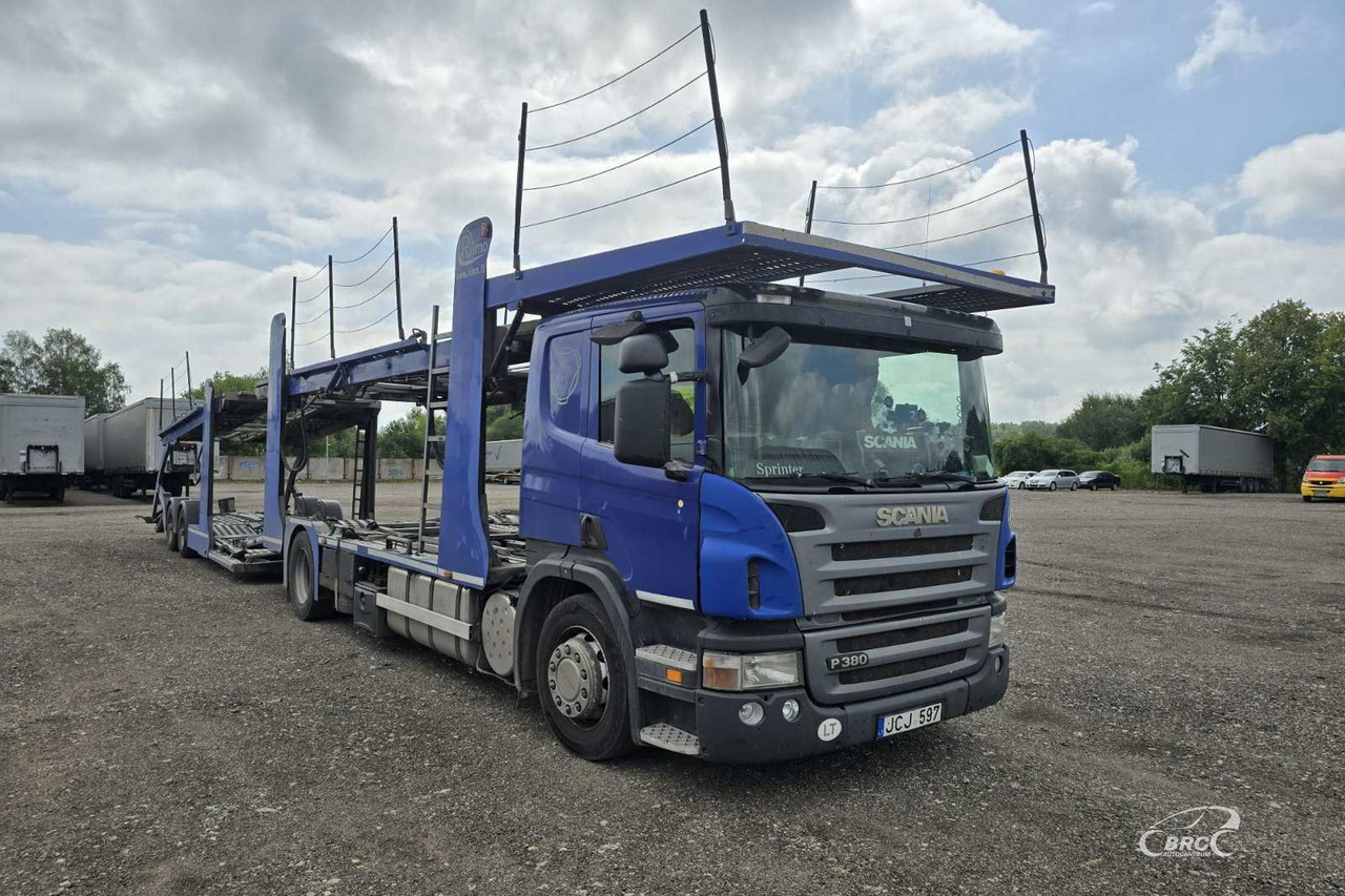 Scania P 380 - Biltransportbil lastbil: bild 2 Scania P 380 - Biltransportbil lastbil: bild 2