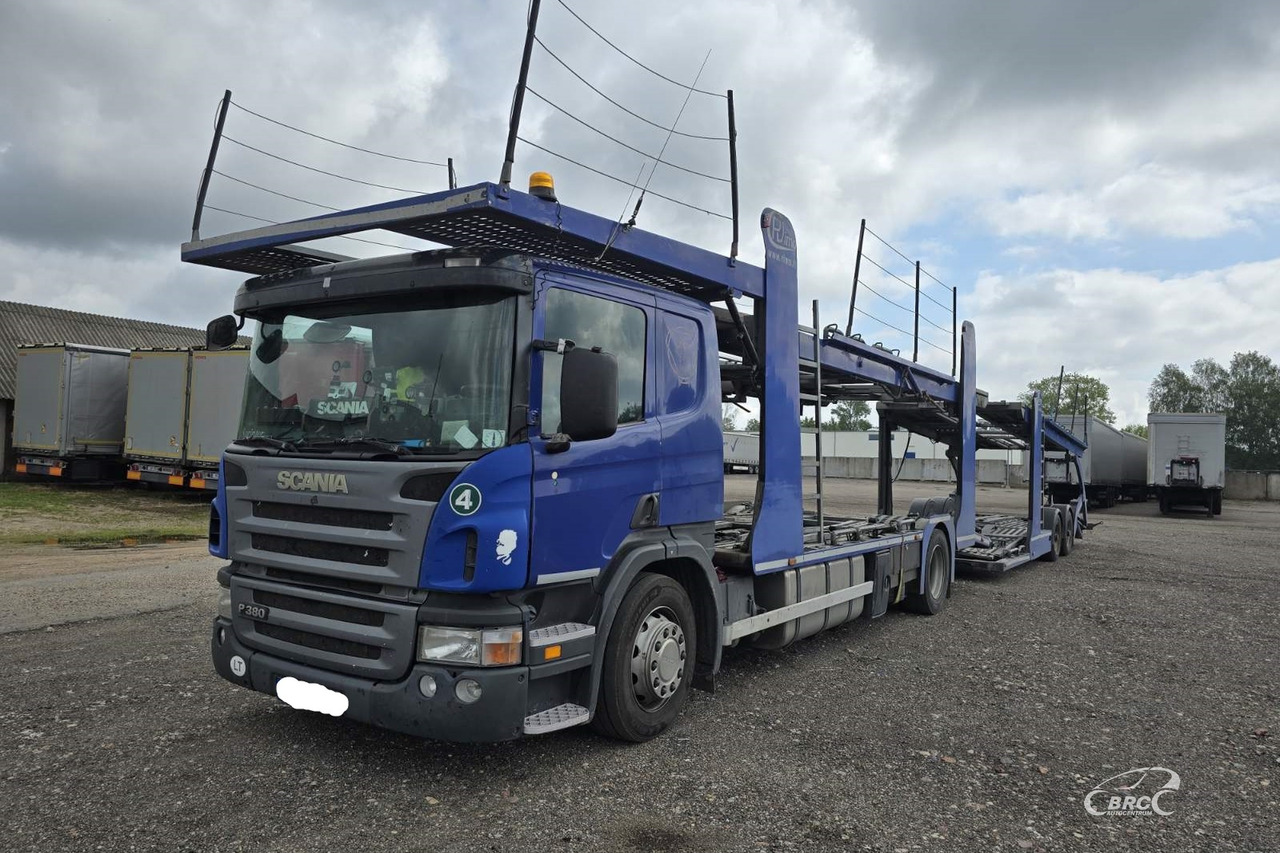 Scania P 380 - Biltransportbil lastbil: bild 1 Scania P 380 - Biltransportbil lastbil: bild 1
