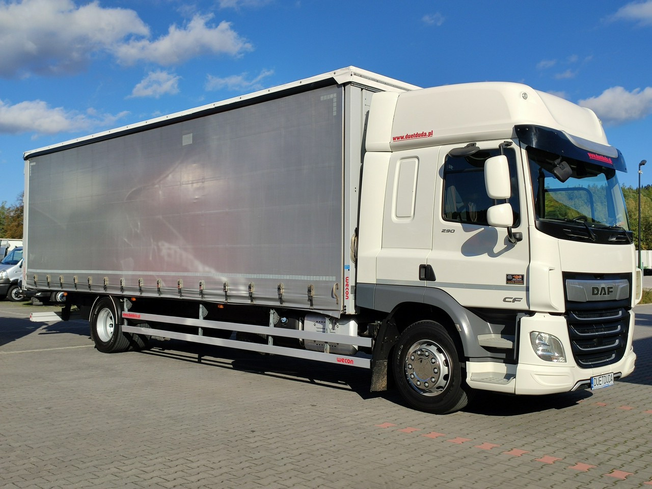 DAF CF 290 E6 Firana Tył Drzwi Dach Podnoszony / Zsuwany Długi 9.30m - Kapellbil: bild 5 DAF CF 290 E6 Firana Tył Drzwi Dach Podnoszony / Zsuwany Długi 9.30m - Kapellbil: bild 5