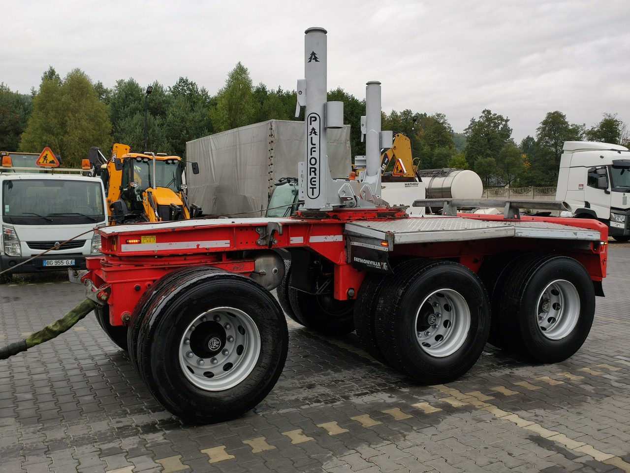 Faymonville Wózek 3-Osie FlexMAX 12T Do drzewa Do drewna Do Lasu 2019/2020r - Timmersläp: bild 5 Faymonville Wózek 3-Osie FlexMAX 12T Do drzewa Do drewna Do Lasu 2019/2020r - Timmersläp: bild 5
