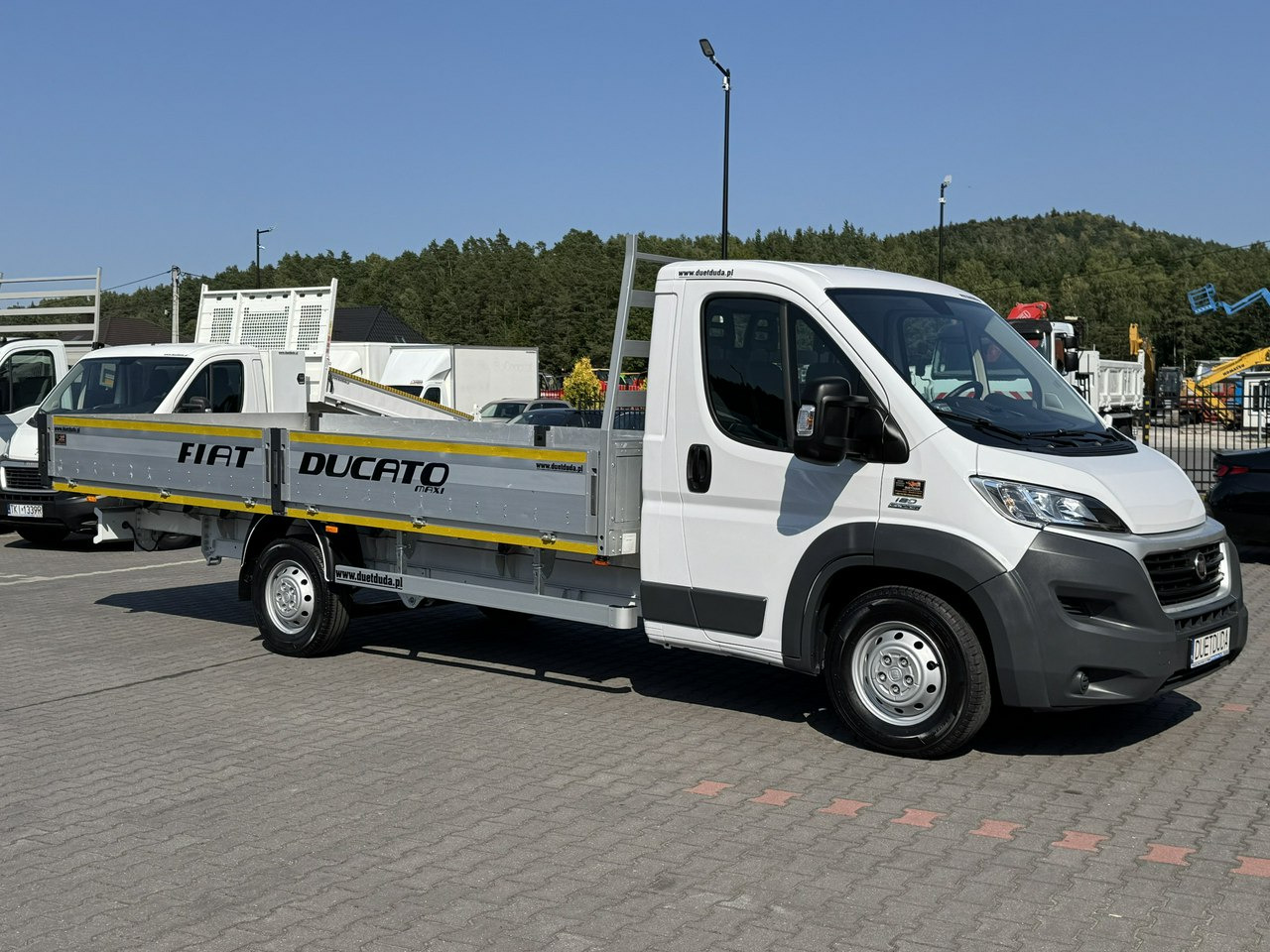 Fiat Ducato - Transportbil med flak: bild 2 Fiat Ducato - Transportbil med flak: bild 2