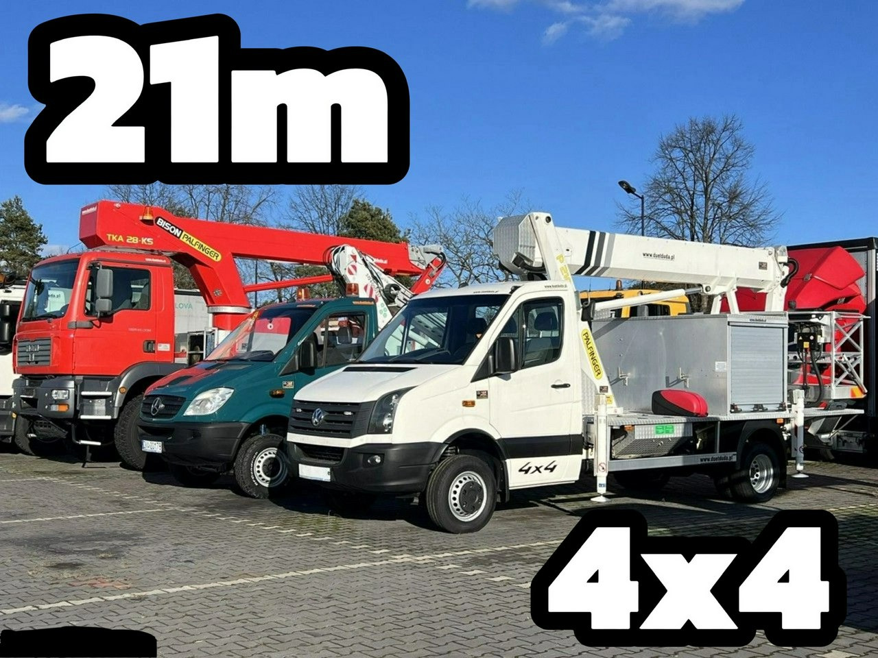 Iveco Volkswagen Crafter 4x4 Zwyżka 21m Palfinger P210BK JIP-Ogon udt - Billift: bild 1 Iveco Volkswagen Crafter 4x4 Zwyżka 21m Palfinger P210BK JIP-Ogon udt - Billift: bild 1