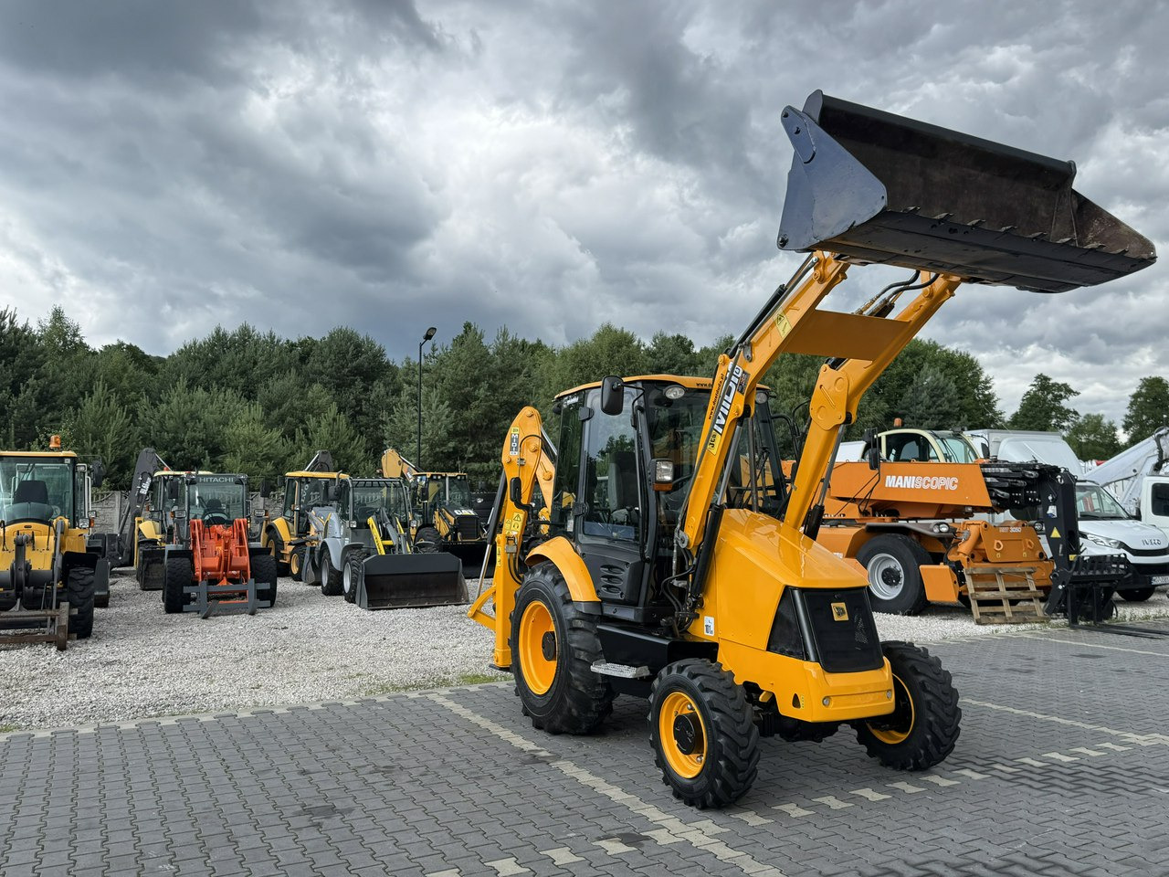 JCB MIDI CX Szybkozłącze Nowe Opony bez luzów i wycieków Super Stan - Grävlastare: bild 3 JCB MIDI CX Szybkozłącze Nowe Opony bez luzów i wycieków Super Stan - Grävlastare: bild 3