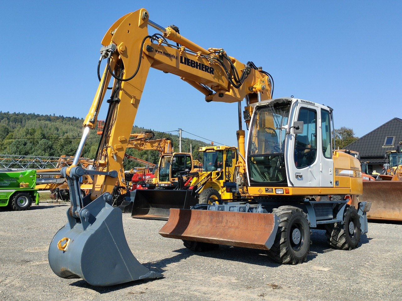 Liebherr A316 Maszyna po Pełnym Tulejowaniu Bez Luzów i Wycieków - Grävmaskin på däck: bild 3 Liebherr A316 Maszyna po Pełnym Tulejowaniu Bez Luzów i Wycieków - Grävmaskin på däck: bild 3