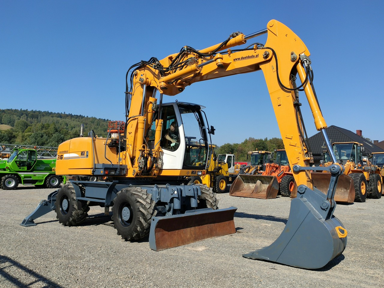 Liebherr A316 Maszyna po Pełnym Tulejowaniu Bez Luzów i Wycieków - Grävmaskin på däck: bild 2 Liebherr A316 Maszyna po Pełnym Tulejowaniu Bez Luzów i Wycieków - Grävmaskin på däck: bild 2