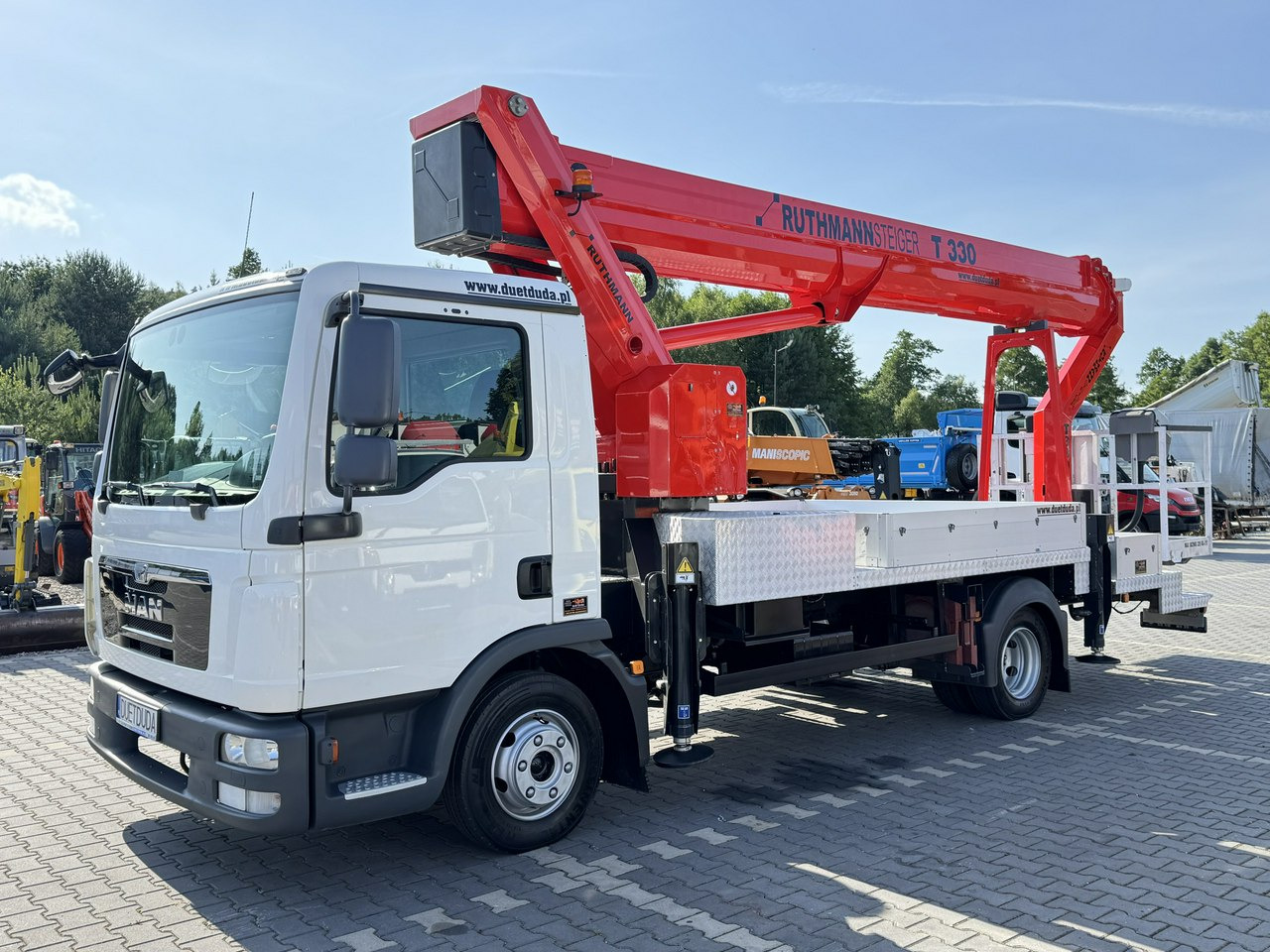 MAN TGL 7.150 Zwyżka Ruthmann T330 33-Metry DMC 7500KG 21m w Bok - Billift: bild 3 MAN TGL 7.150 Zwyżka Ruthmann T330 33-Metry DMC 7500KG 21m w Bok - Billift: bild 3