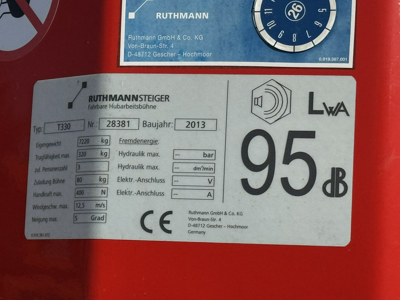 MAN TGL 7.150 Zwyżka Ruthmann T330 33-Metry DMC 7500KG 21m w Bok - Billift: bild 4 MAN TGL 7.150 Zwyżka Ruthmann T330 33-Metry DMC 7500KG 21m w Bok - Billift: bild 4