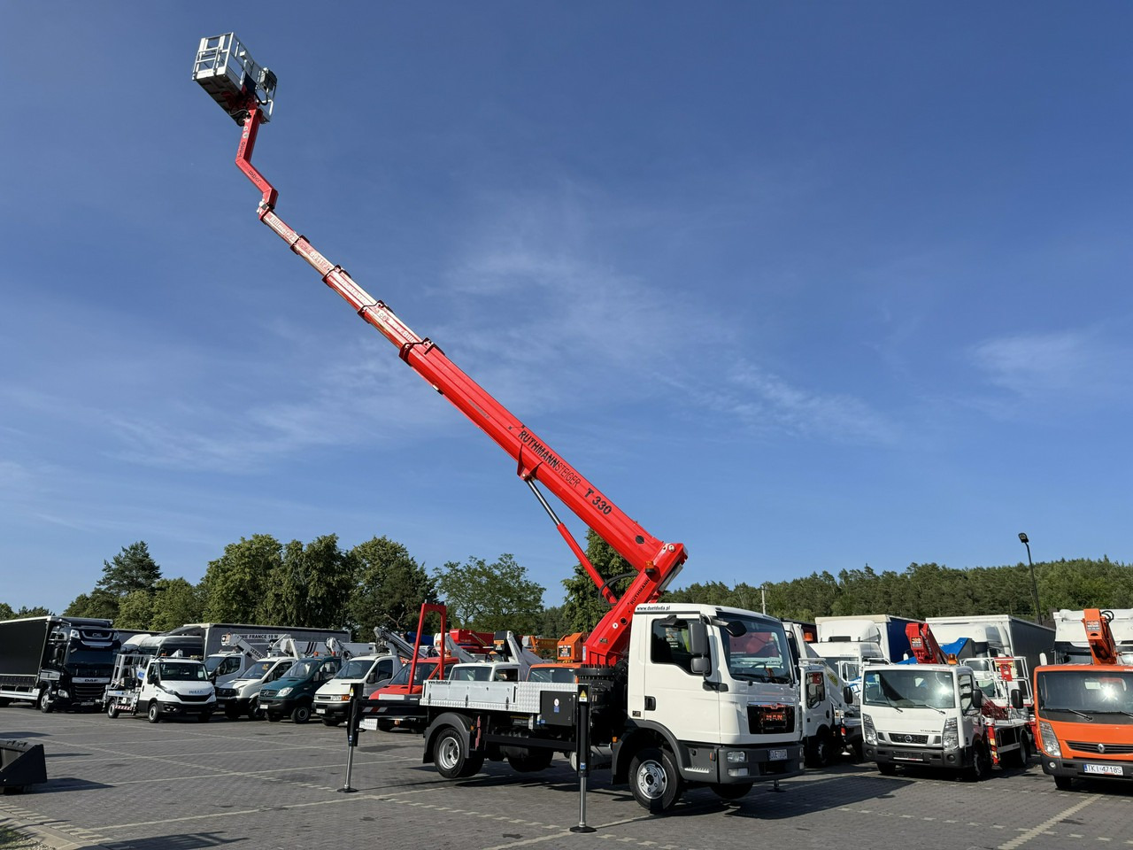 MAN TGL 7.150 Zwyżka Ruthmann T330 33-Metry DMC 7500KG 21m w Bok - Billift: bild 1 MAN TGL 7.150 Zwyżka Ruthmann T330 33-Metry DMC 7500KG 21m w Bok - Billift: bild 1