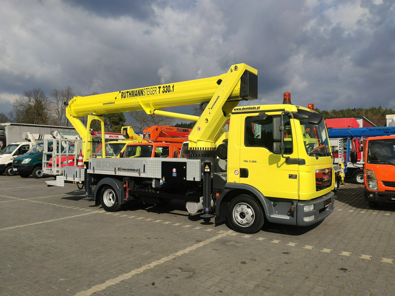 MAN TGL 7.180 Zwyżka Ruthmann T 330.1 Podnośnik Koszowy - Billift: bild 3 MAN TGL 7.180 Zwyżka Ruthmann T 330.1 Podnośnik Koszowy - Billift: bild 3