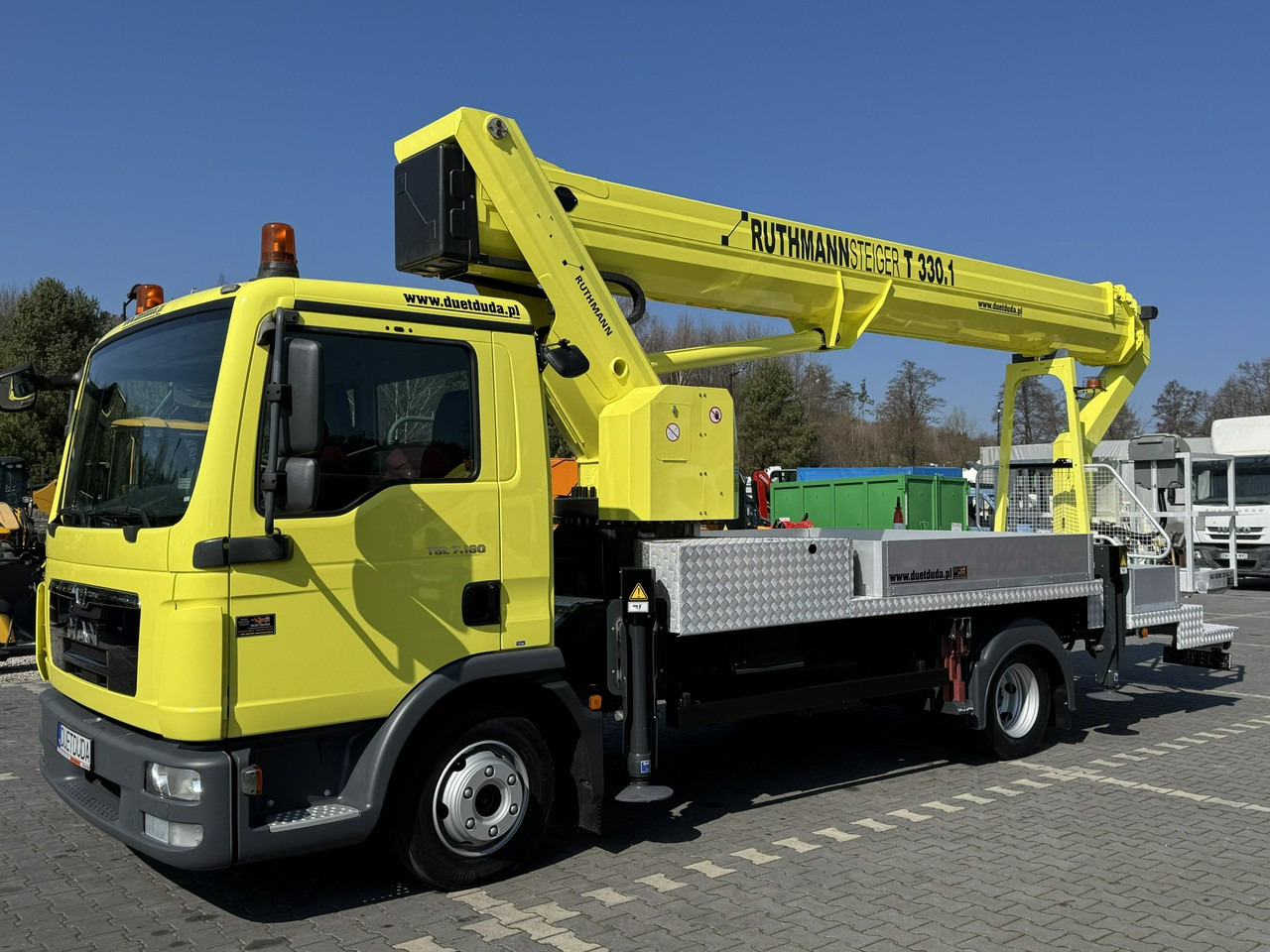 MAN TGL 7.180 Zwyżka Ruthmann T 330.1 Podnośnik Koszowy - Billift: bild 5 MAN TGL 7.180 Zwyżka Ruthmann T 330.1 Podnośnik Koszowy - Billift: bild 5