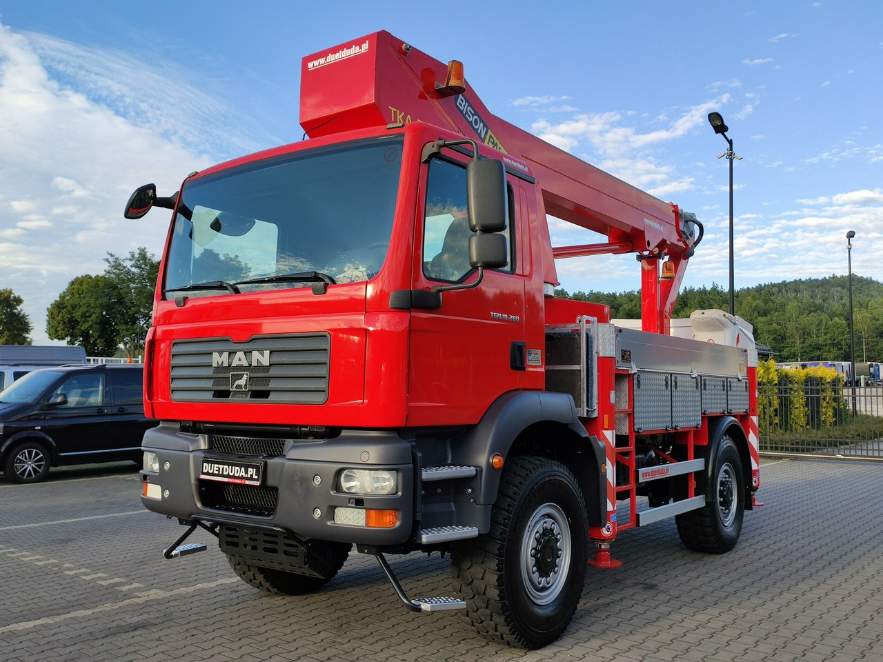 MAN TGM 18.280 4x4 Zwyżka Bison Palfinger TKA 28 Podnośnik Koszowy - Billift: bild 4 MAN TGM 18.280 4x4 Zwyżka Bison Palfinger TKA 28 Podnośnik Koszowy - Billift: bild 4