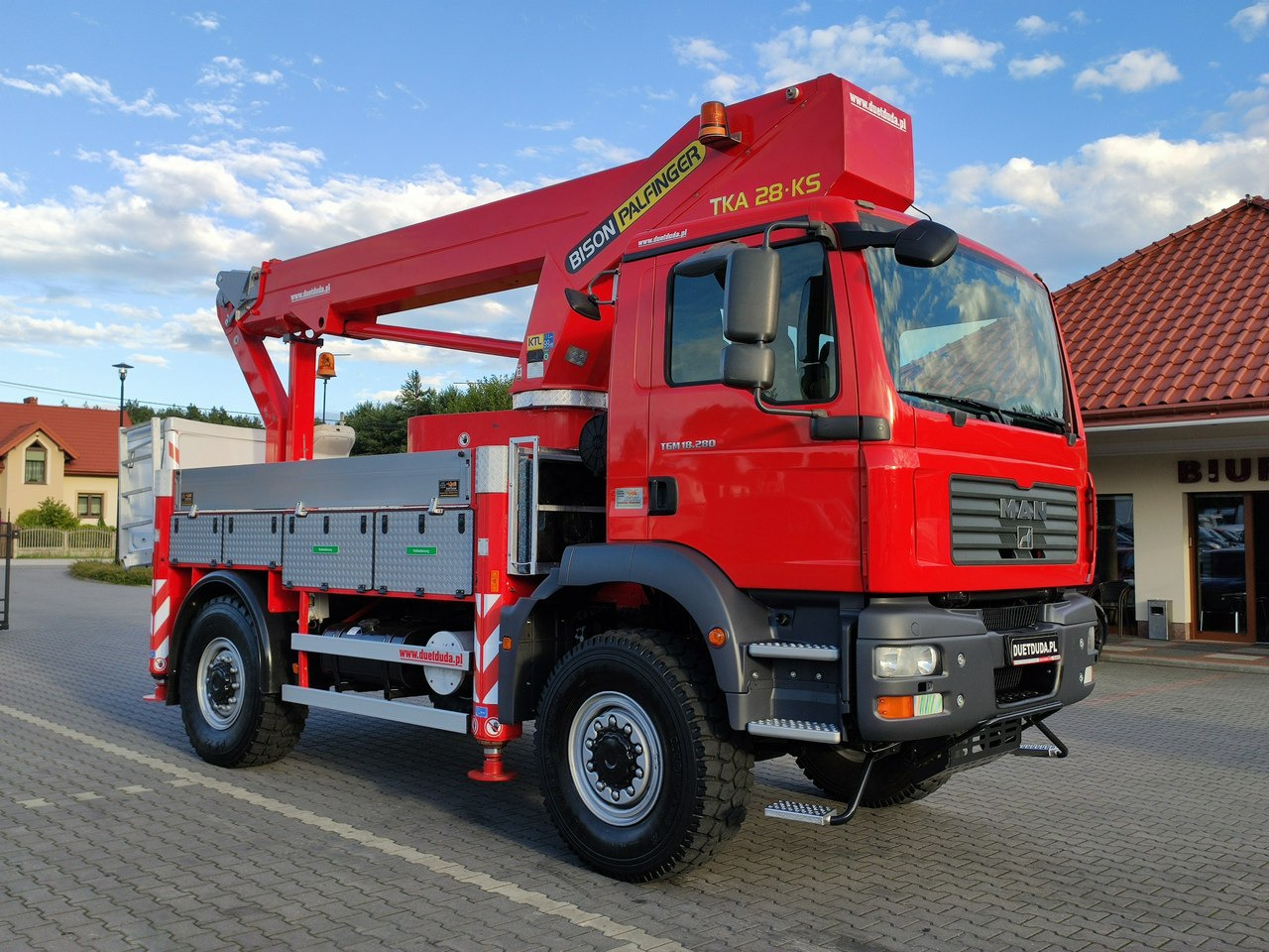 MAN TGM 18.280 4x4 Zwyżka Bison Palfinger TKA 28 Podnośnik Koszowy - Billift: bild 2 MAN TGM 18.280 4x4 Zwyżka Bison Palfinger TKA 28 Podnośnik Koszowy - Billift: bild 2