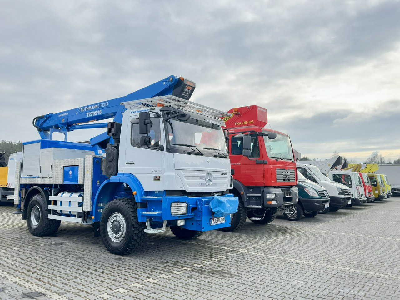 Mercedes AXOR 1829 4x4 Zwyżka RUTHMANN STEIGER T270S16 Podnośnik Koszowy - Billift: bild 5 Mercedes AXOR 1829 4x4 Zwyżka RUTHMANN STEIGER T270S16 Podnośnik Koszowy - Billift: bild 5