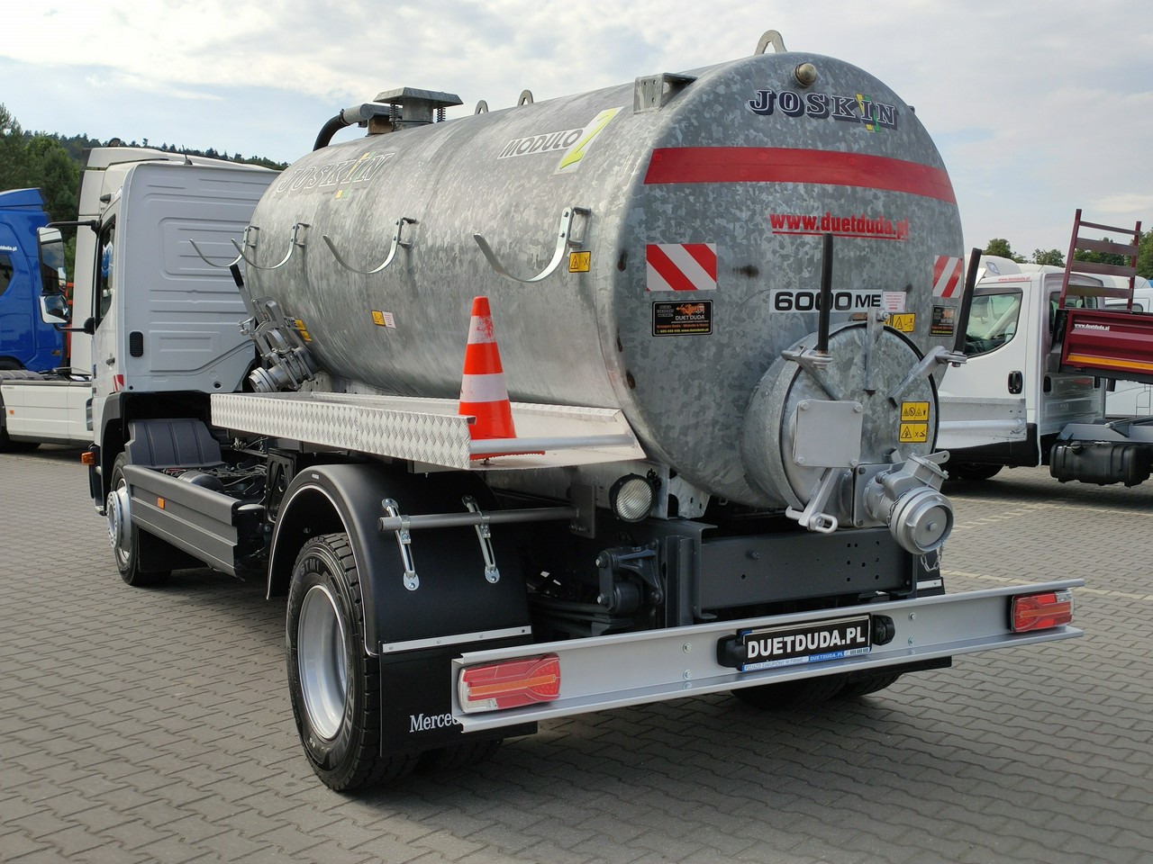 Leasa Mercedes Atego 1218 Asenizacyjny Szambiarka Beczka Szambowóz Poj.6m 2019r Mercedes Atego 1218 Asenizacyjny Szambiarka Beczka Szambowóz Poj.6m 2019r: bild 7