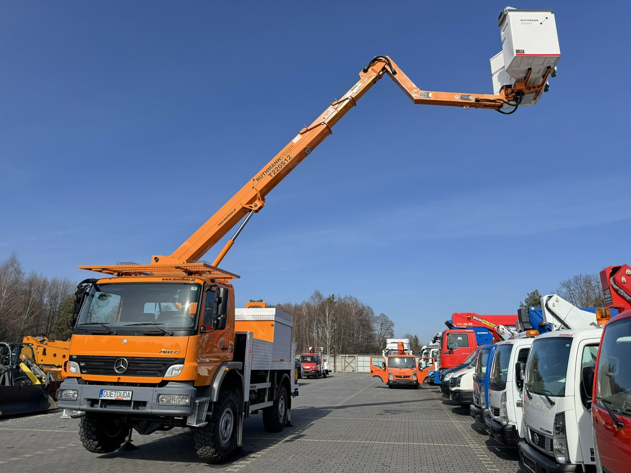 Mercedes Atego 1324 4x4 Zwyżka RUTHMANN STEIGER T220S12 Podnośnik Koszowy - Billift: bild 1 Mercedes Atego 1324 4x4 Zwyżka RUTHMANN STEIGER T220S12 Podnośnik Koszowy - Billift: bild 1