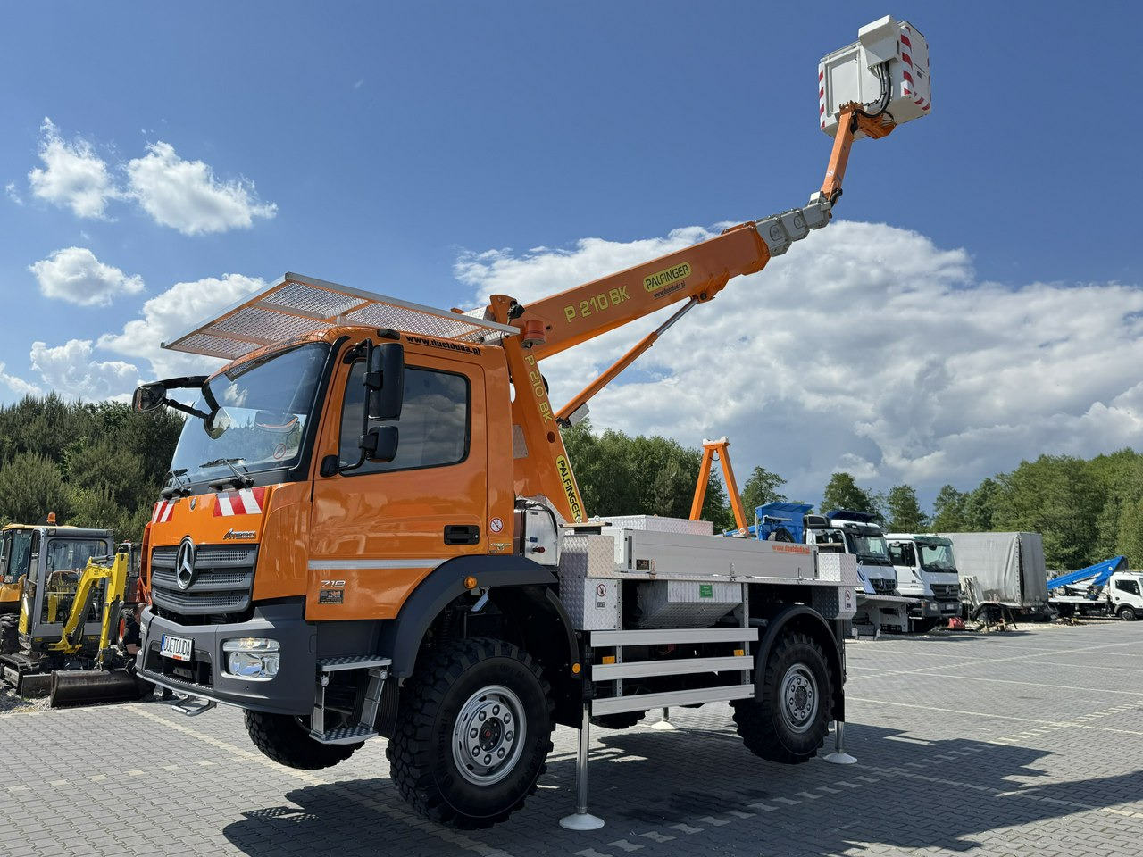 Mercedes Atego 718 E6 4x4 Zwyżka PALFINGER P210 BK Podnośnik Koszowy - Billift: bild 3 Mercedes Atego 718 E6 4x4 Zwyżka PALFINGER P210 BK Podnośnik Koszowy - Billift: bild 3