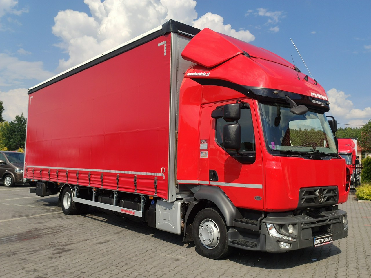 Renault D12.240 E6 Firana Tył Drzwi Dach Zsuwany Długa 830cm - Kapellbil: bild 1 Renault D12.240 E6 Firana Tył Drzwi Dach Zsuwany Długa 830cm - Kapellbil: bild 1