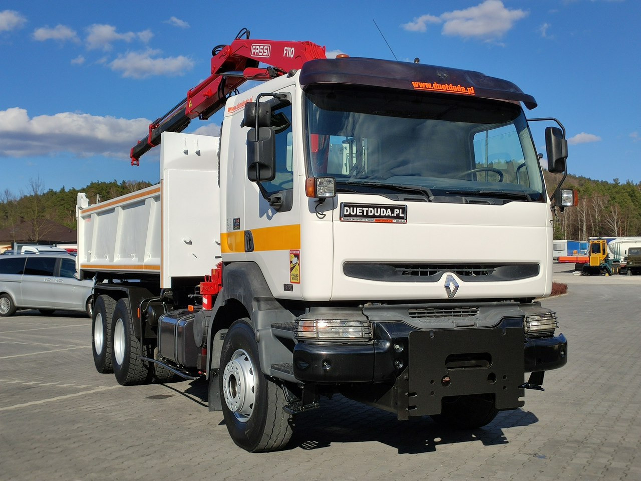 Renault Kerax 26.370 6x4 Mocny HDS FASSI F110 - Tippbil lastbil, Kranbil: bild 3 Renault Kerax 26.370 6x4 Mocny HDS FASSI F110 - Tippbil lastbil, Kranbil: bild 3