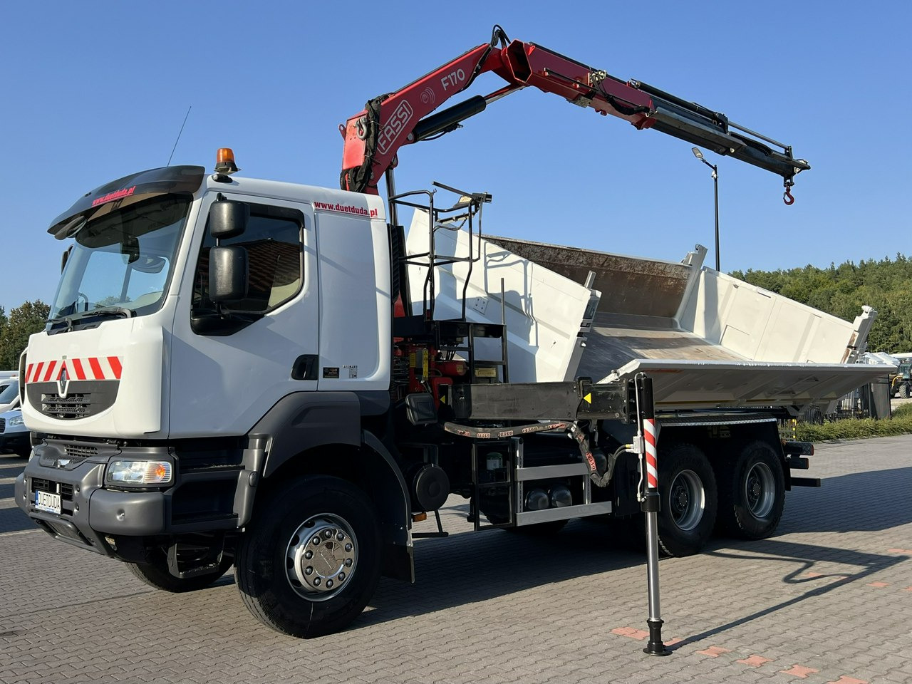 Renault Kerax 26.390 6x4 Mocny HDS FASSI F170 Sterowanie Radiowe - Tippbil lastbil, Kranbil: bild 1 Renault Kerax 26.390 6x4 Mocny HDS FASSI F170 Sterowanie Radiowe - Tippbil lastbil, Kranbil: bild 1