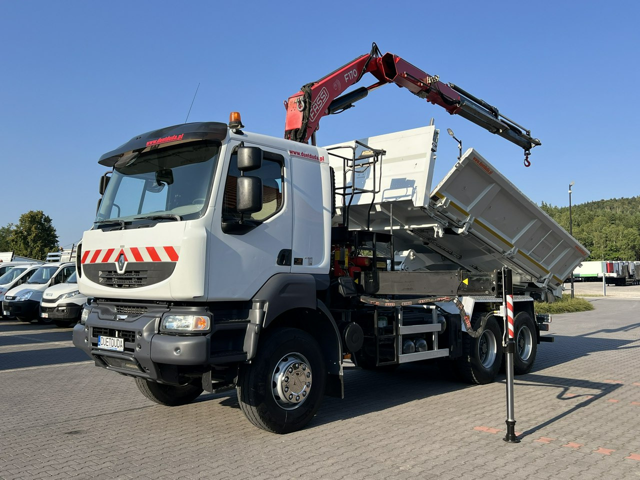 Renault Kerax 26.390 6x4 Mocny HDS FASSI F170 Sterowanie Radiowe - Tippbil lastbil, Kranbil: bild 2 Renault Kerax 26.390 6x4 Mocny HDS FASSI F170 Sterowanie Radiowe - Tippbil lastbil, Kranbil: bild 2