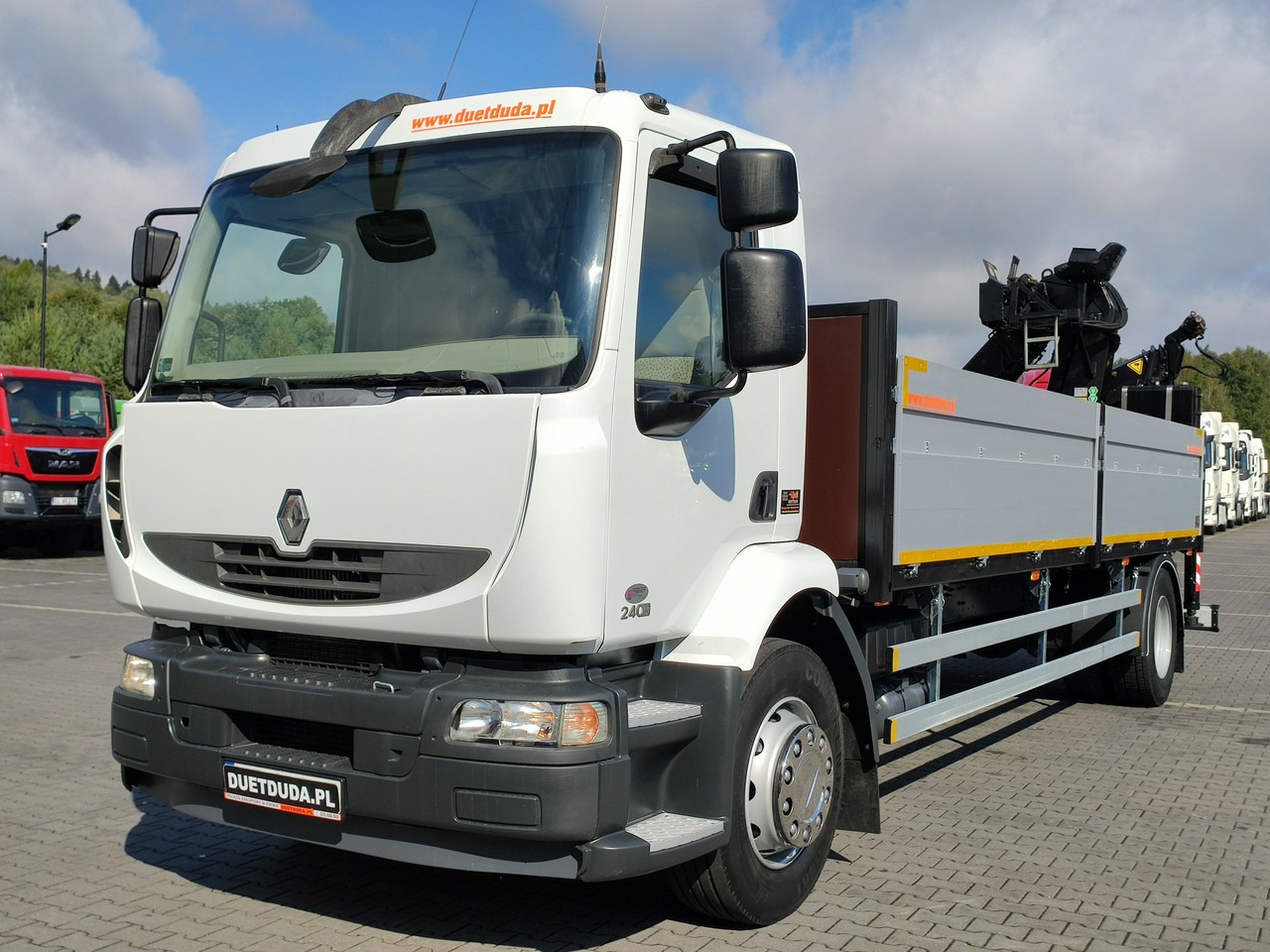 Renault Midlum 180.240DXI + HDS HYVA HB170E2 Udzwig 3.6Tony - Flakbil, Kranbil: bild 5 Renault Midlum 180.240DXI + HDS HYVA HB170E2 Udzwig 3.6Tony - Flakbil, Kranbil: bild 5