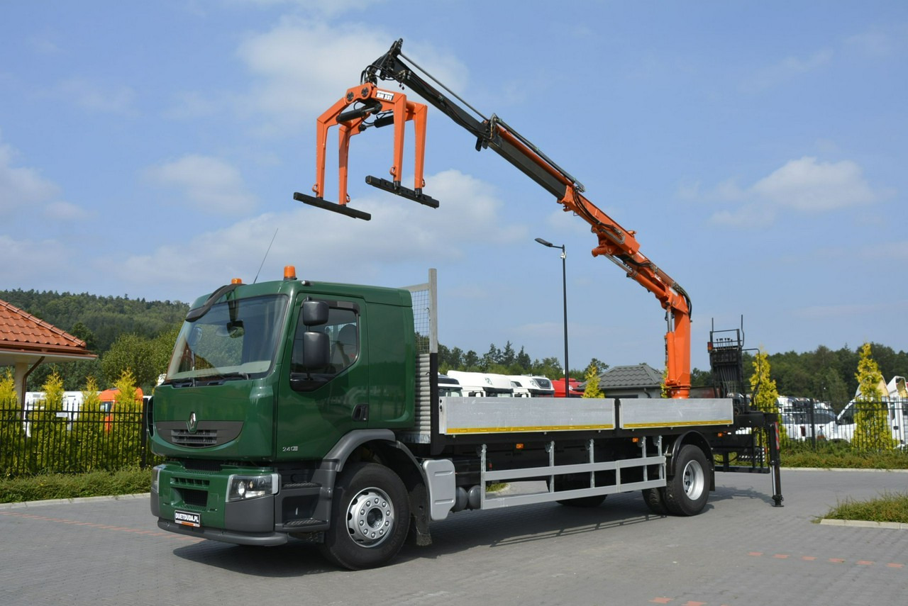 Renault Premium 180.240DXI długość Skrzyni-6.820cm + HDS TEREX TLC 92.2 - Flakbil, Kranbil: bild 1 Renault Premium 180.240DXI długość Skrzyni-6.820cm + HDS TEREX TLC 92.2 - Flakbil, Kranbil: bild 1