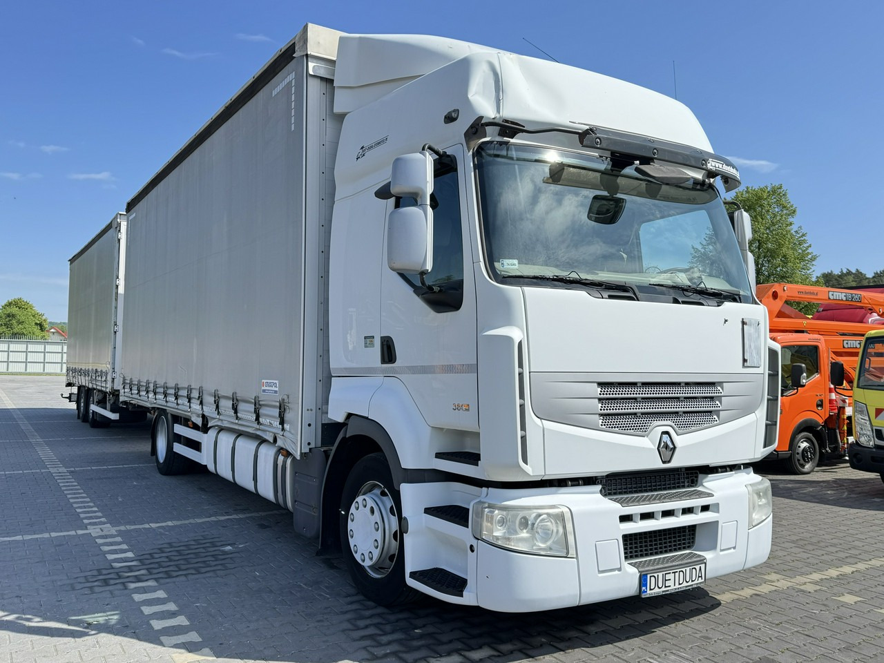 Renault Premium 380 DXi Euro 5 Firana 19 Palet Dach Zsuwany 18ton DMC - Kapellbil: bild 4 Renault Premium 380 DXi Euro 5 Firana 19 Palet Dach Zsuwany 18ton DMC - Kapellbil: bild 4