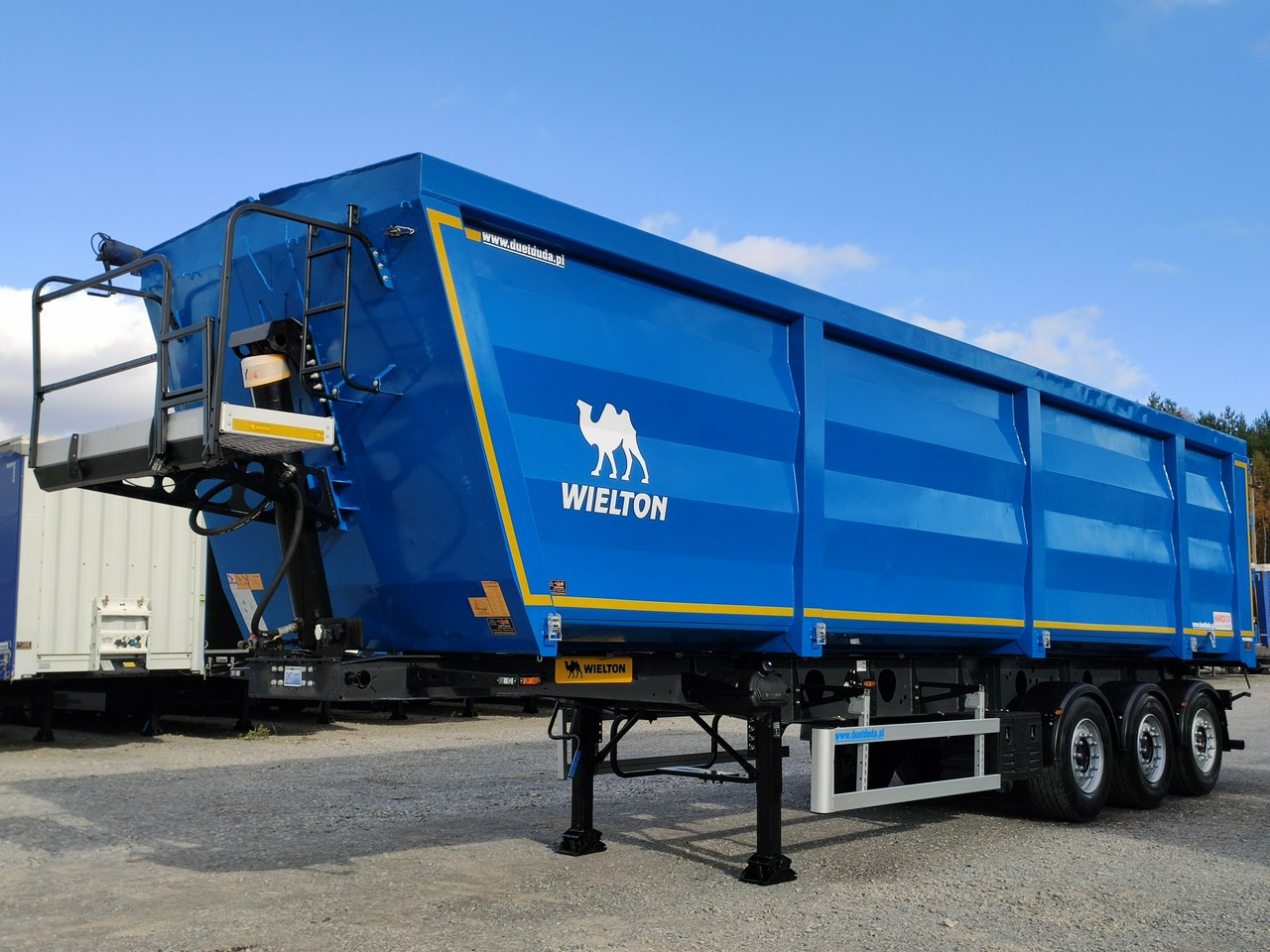 Wielton HARDOX STALOWA DO ZŁOMU 50m Oś Podnoszona Złomówka Super Stan - Tippbil semitrailer: bild 3 Wielton HARDOX STALOWA DO ZŁOMU 50m Oś Podnoszona Złomówka Super Stan - Tippbil semitrailer: bild 3
