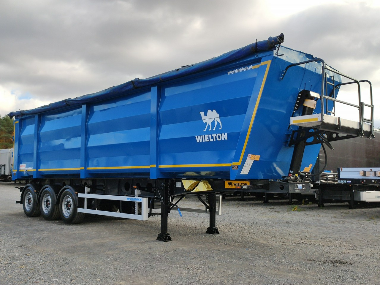 Wielton HARDOX STALOWA DO ZŁOMU 50m Oś Podnoszona Złomówka Super Stan - Tippbil semitrailer: bild 2 Wielton HARDOX STALOWA DO ZŁOMU 50m Oś Podnoszona Złomówka Super Stan - Tippbil semitrailer: bild 2