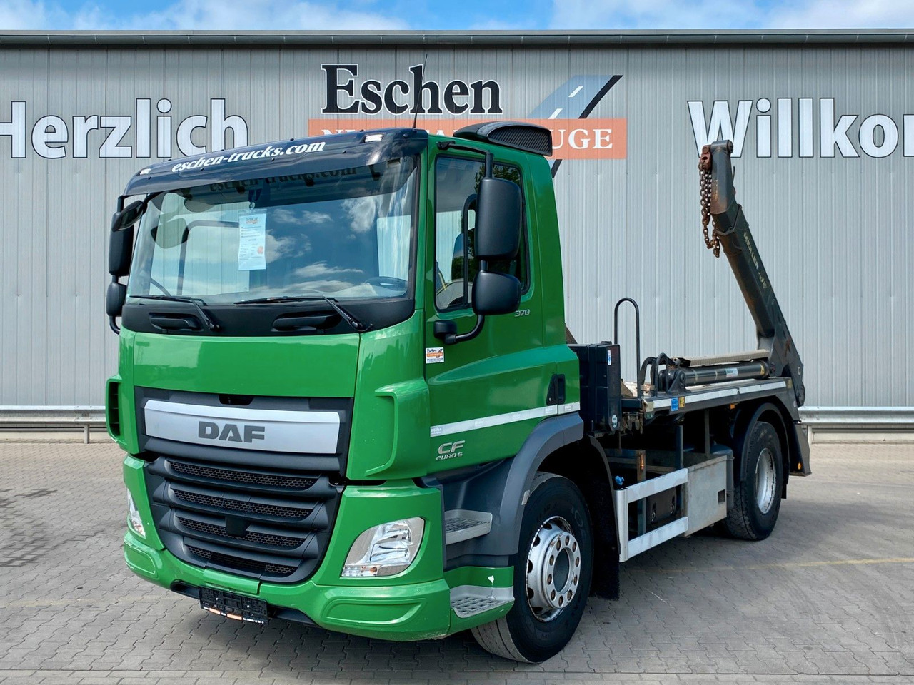 DAF CF 370 | MEILLER AK 12 Tele mit Funk*Klima*AHK - Tippbil lastbil: bild 2 DAF CF 370 | MEILLER AK 12 Tele mit Funk*Klima*AHK - Tippbil lastbil: bild 2