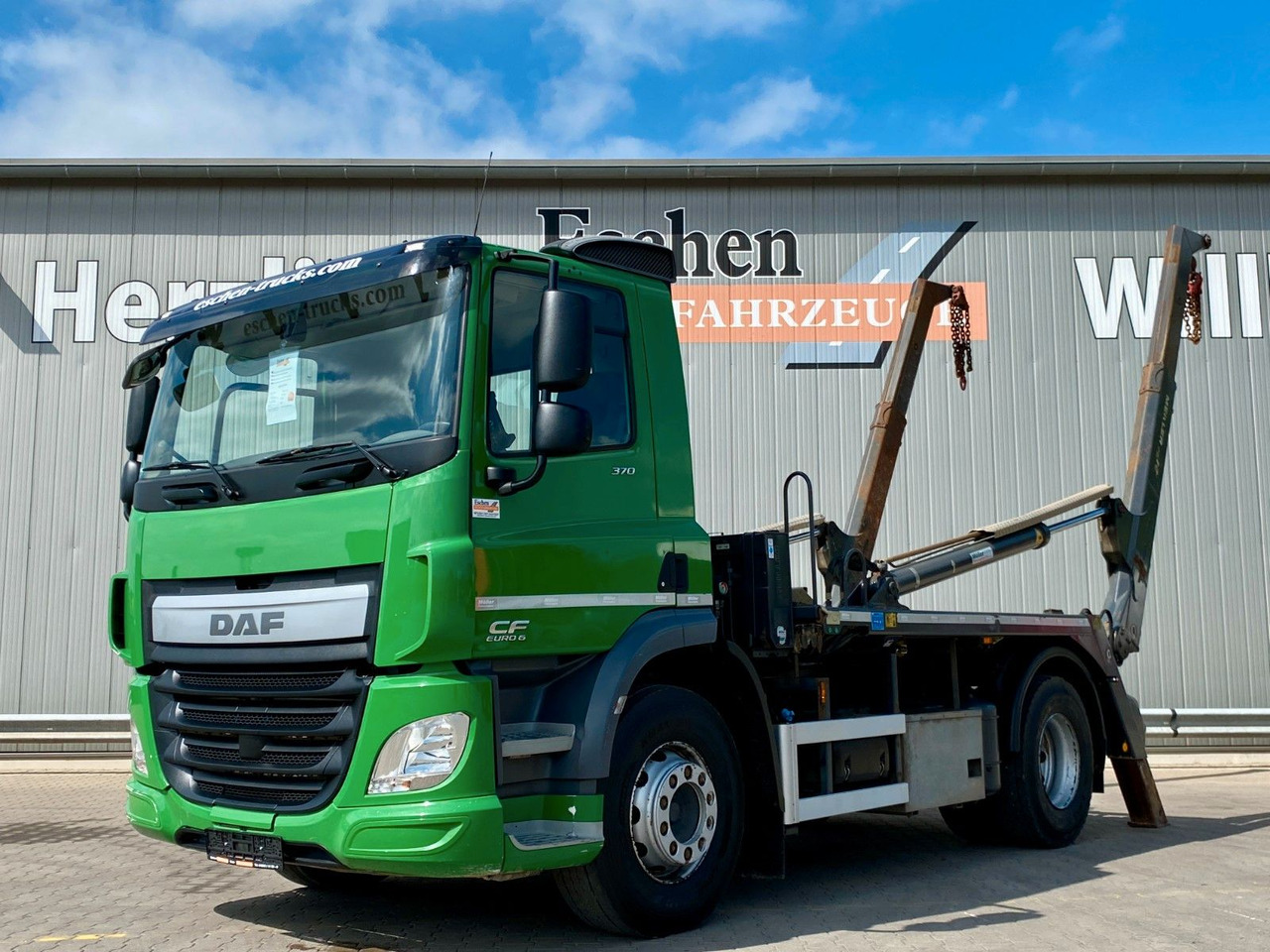 DAF CF 370 | MEILLER AK 12 Tele mit Funk*Klima*AHK - Tippbil lastbil: bild 1 DAF CF 370 | MEILLER AK 12 Tele mit Funk*Klima*AHK - Tippbil lastbil: bild 1