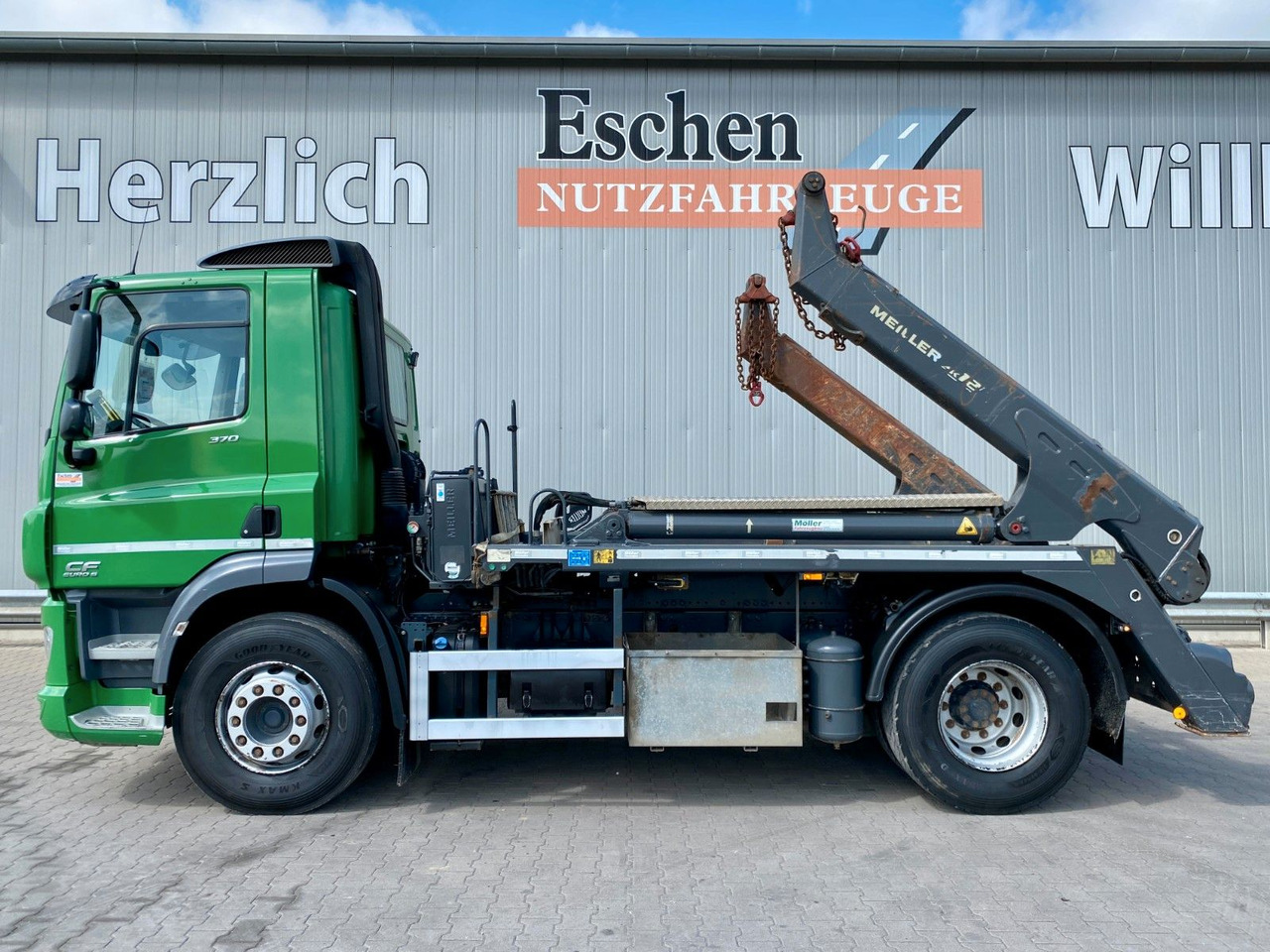 DAF CF 370 | MEILLER AK 12 Tele mit Funk*Klima*AHK - Tippbil lastbil: bild 3 DAF CF 370 | MEILLER AK 12 Tele mit Funk*Klima*AHK - Tippbil lastbil: bild 3