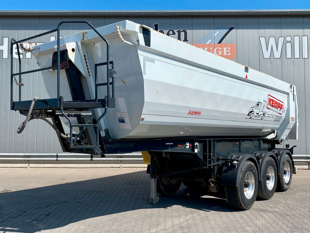 Kempf SKM 35/3 | Stahl 27m³*1+3.Achse liftbar*BPW*EBS - Tippbil semitrailer: bild 1 Kempf SKM 35/3 | Stahl 27m³*1+3.Achse liftbar*BPW*EBS - Tippbil semitrailer: bild 1