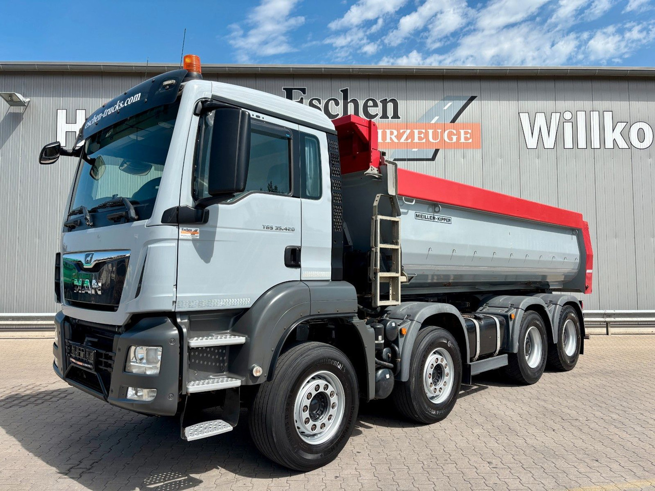 MAN TGS 35.420 8x4 BL | MEILLER*Rollplane*Navi*Klima - Liftdumper lastbil: bild 1 MAN TGS 35.420 8x4 BL | MEILLER*Rollplane*Navi*Klima - Liftdumper lastbil: bild 1