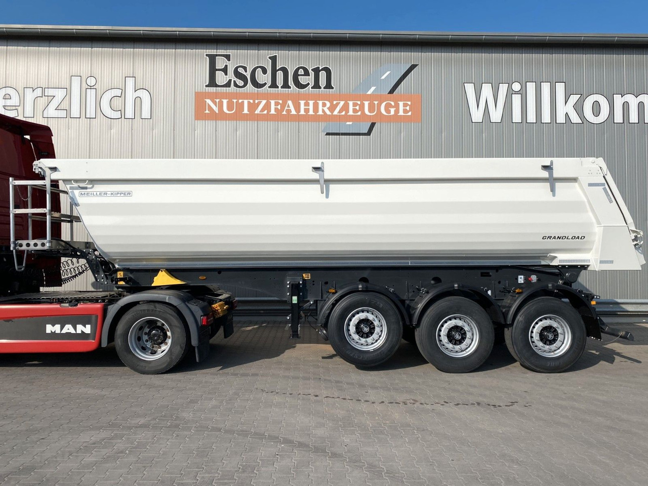 Meiller MHPS 44.3 NEW | Grandload*WEIß RAL9010*Plane*BPW - Tippbil semitrailer: bild 4 Meiller MHPS 44.3 NEW | Grandload*WEIß RAL9010*Plane*BPW - Tippbil semitrailer: bild 4