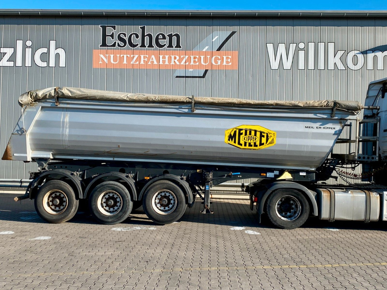 Meiller MHPS 44/3-S | Stahl 25m³*Luft-Lift*Plane*EBS*BPW - Tippbil semitrailer: bild 5 Meiller MHPS 44/3-S | Stahl 25m³*Luft-Lift*Plane*EBS*BPW - Tippbil semitrailer: bild 5
