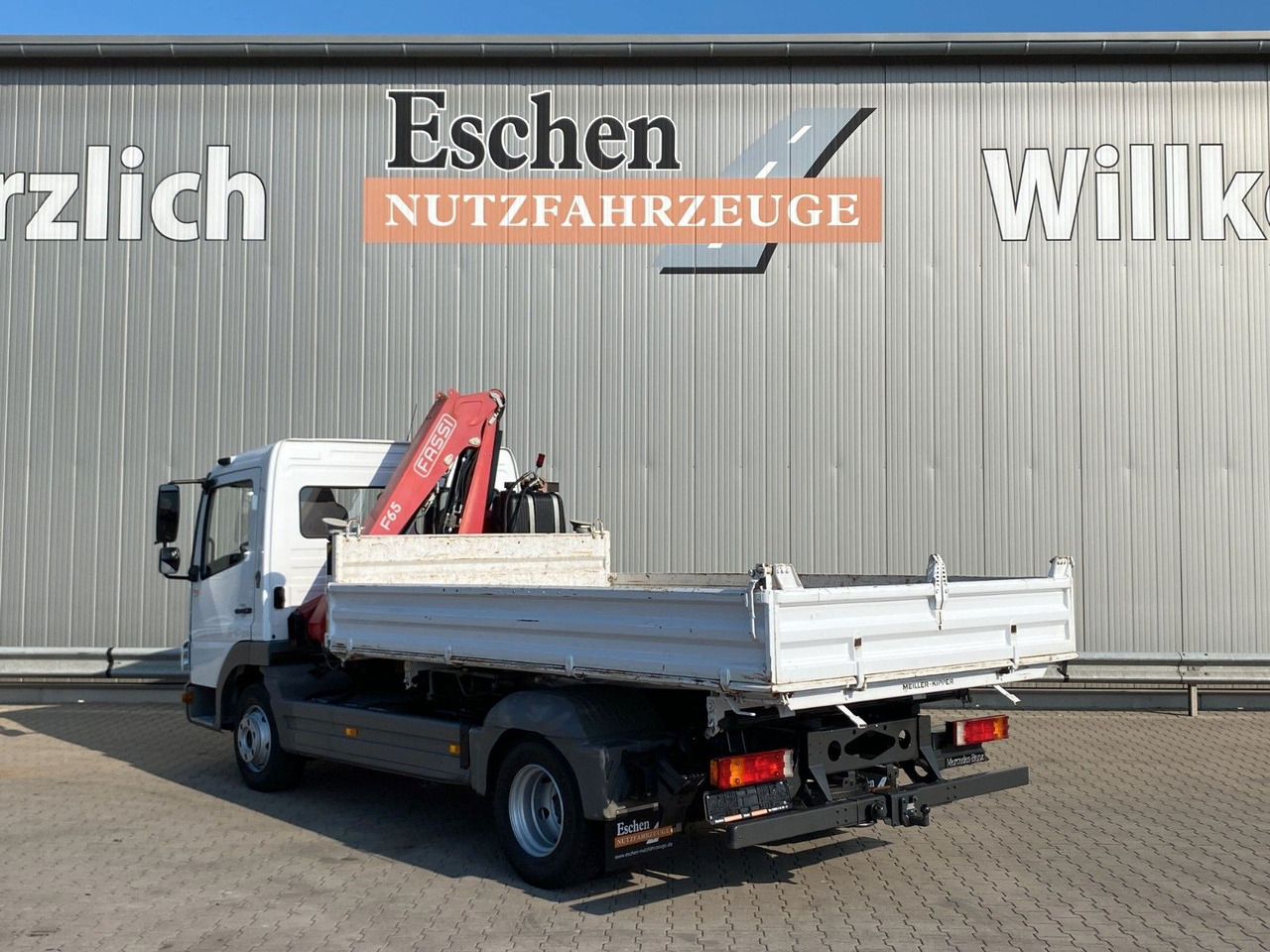 Mercedes-Benz 818 Atego | Fassi F65*MEILLER*PKW-AHK*1.Hand - Tippbil lastbil, Kranbil: bild 4 Mercedes-Benz 818 Atego | Fassi F65*MEILLER*PKW-AHK*1.Hand - Tippbil lastbil, Kranbil: bild 4