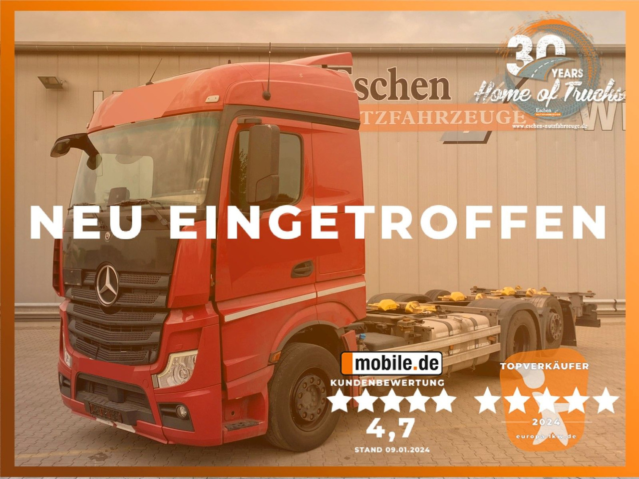 Mercedes-Benz Actros 2546 LL 6x2 | SDG-Multi*Retarder*Navi*AHK - Containerbil/ Växelflak lastbil: bild 1 Mercedes-Benz Actros 2546 LL 6x2 | SDG-Multi*Retarder*Navi*AHK - Containerbil/ Växelflak lastbil: bild 1