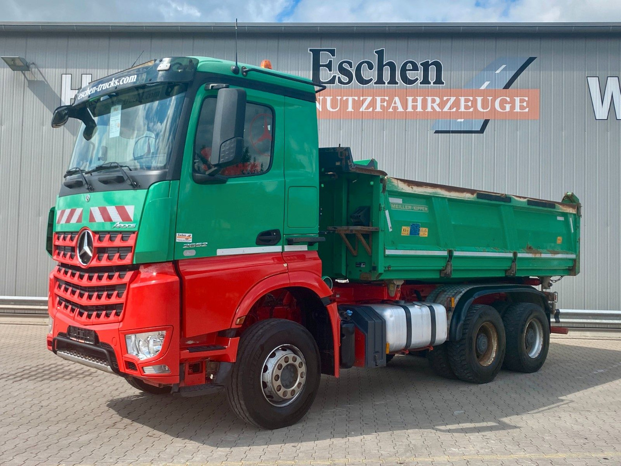 Mercedes-Benz Arocs 2652 6x4B MEILLER Bordmatik*Blatt*Retarder - Tippbil lastbil: bild 2 Mercedes-Benz Arocs 2652 6x4B MEILLER Bordmatik*Blatt*Retarder - Tippbil lastbil: bild 2